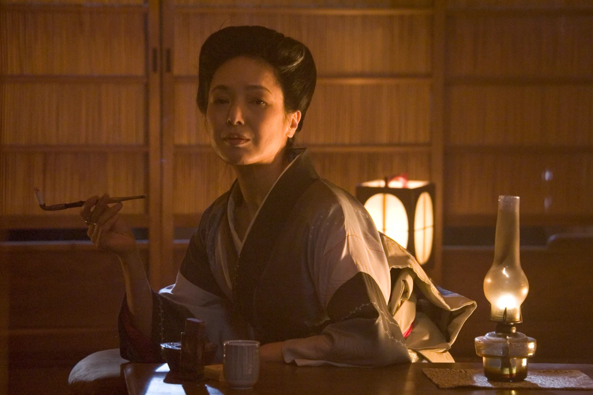Kaori Momoi in Memoirs of a Geisha (2005)