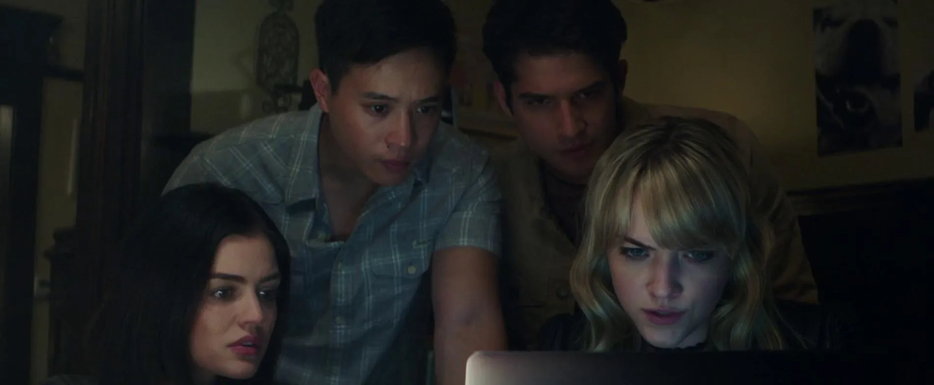 Tyler Posey, Lucy Hale, Hayden Szeto, and Violett Beane in Truth or Dare (2018)