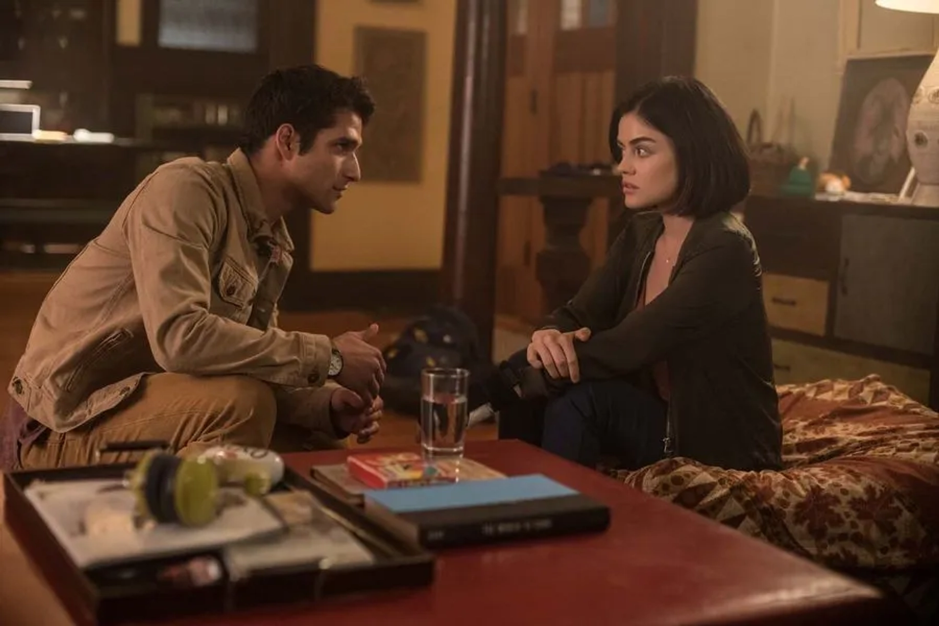 Tyler Posey and Lucy Hale in Truth or Dare (2018)