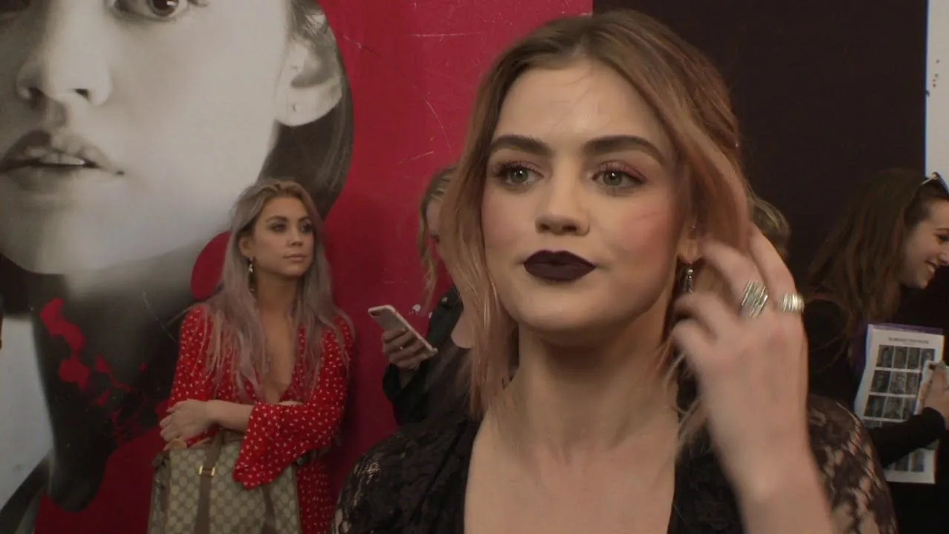 Lucy Hale at an event for Truth or Dare (2018)