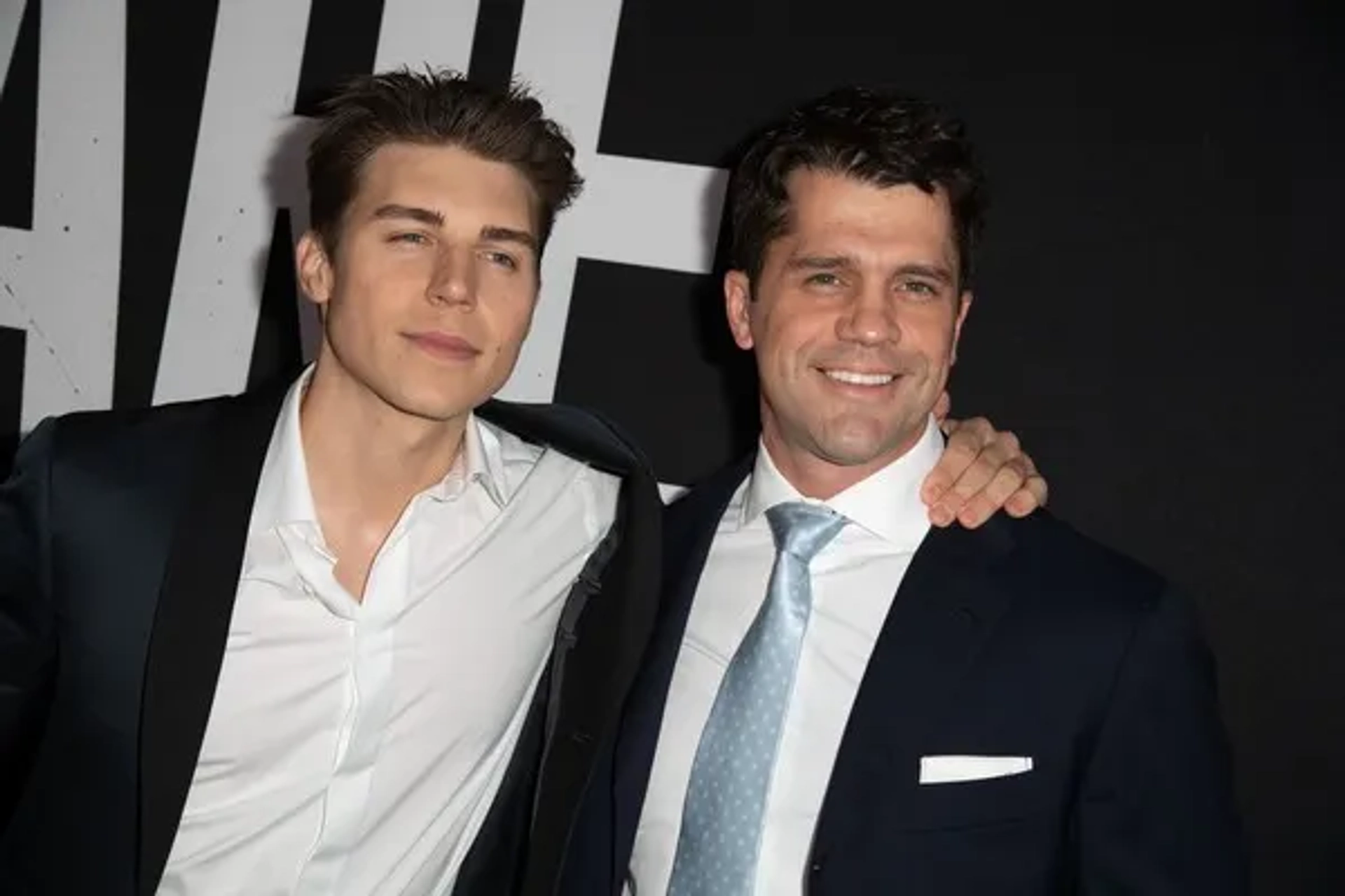 Jeff Wadlow and Nolan Gerard Funk at an event for Truth or Dare (2018)