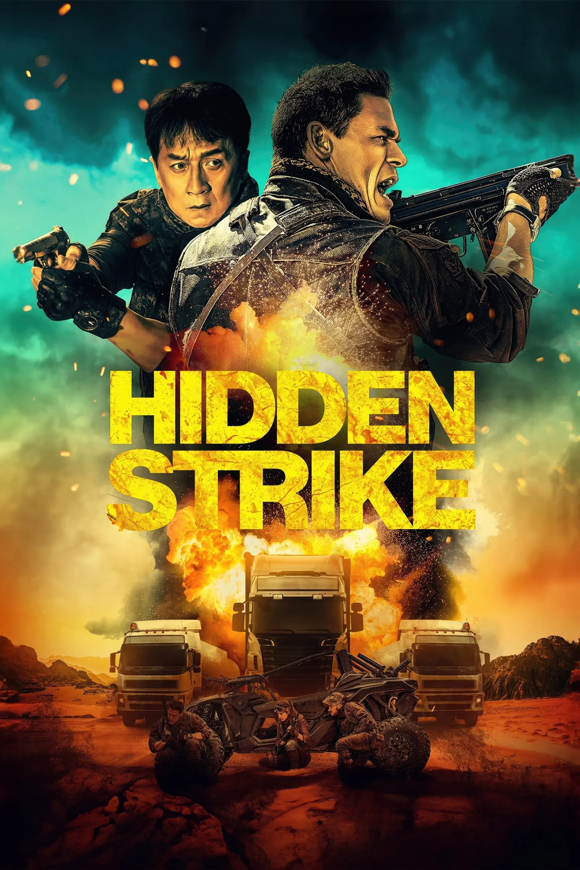 Jackie Chan and John Cena in Hidden Strike (2023)