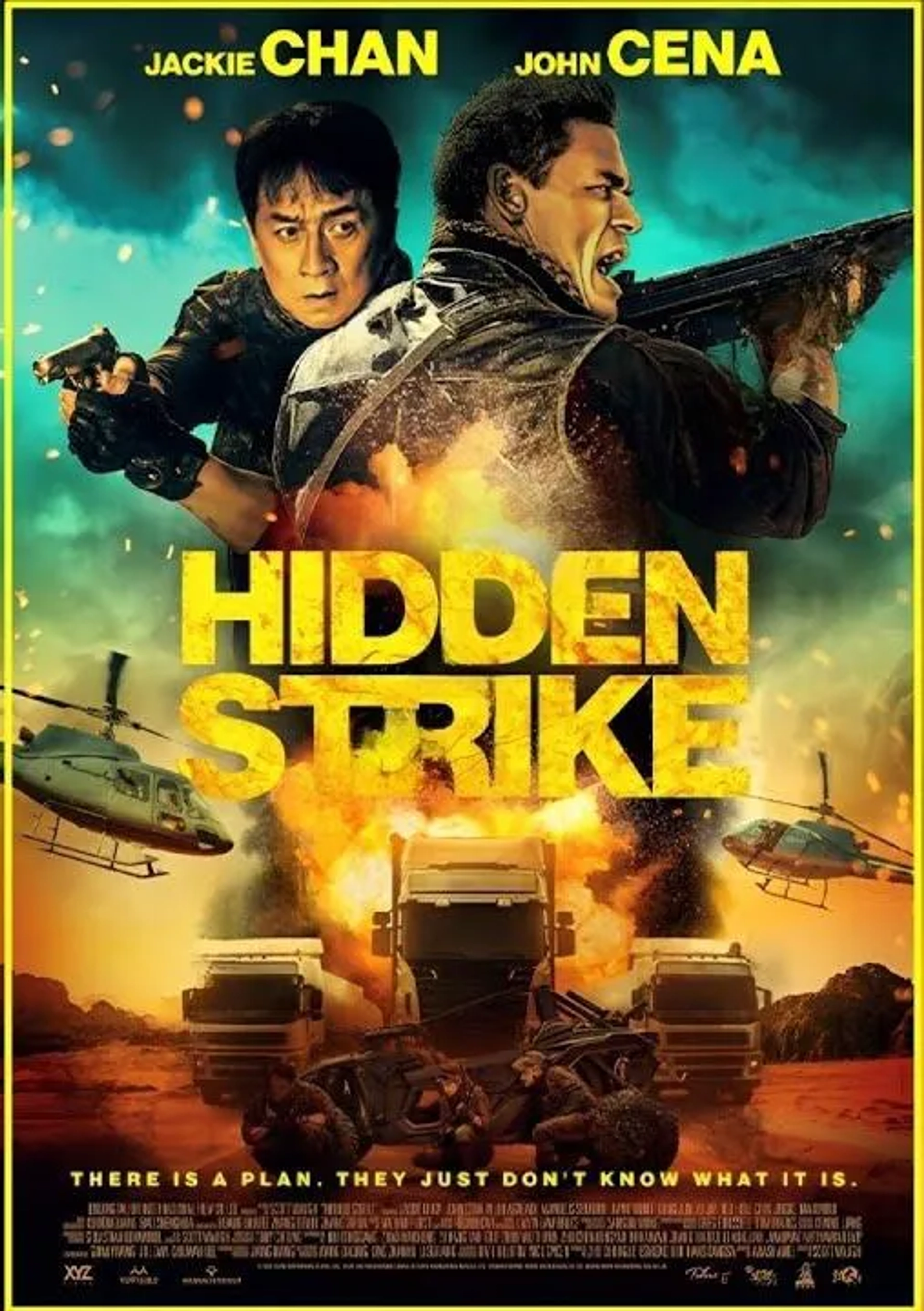 Jackie Chan and John Cena in Hidden Strike (2023)