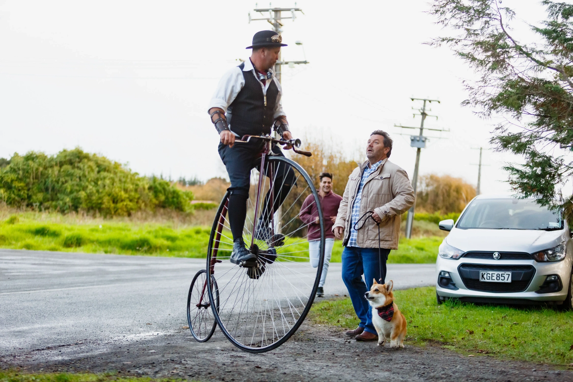 Neill Rea and Pana Hema Taylor in The Brokenwood Mysteries: The Power of Steam (2019)