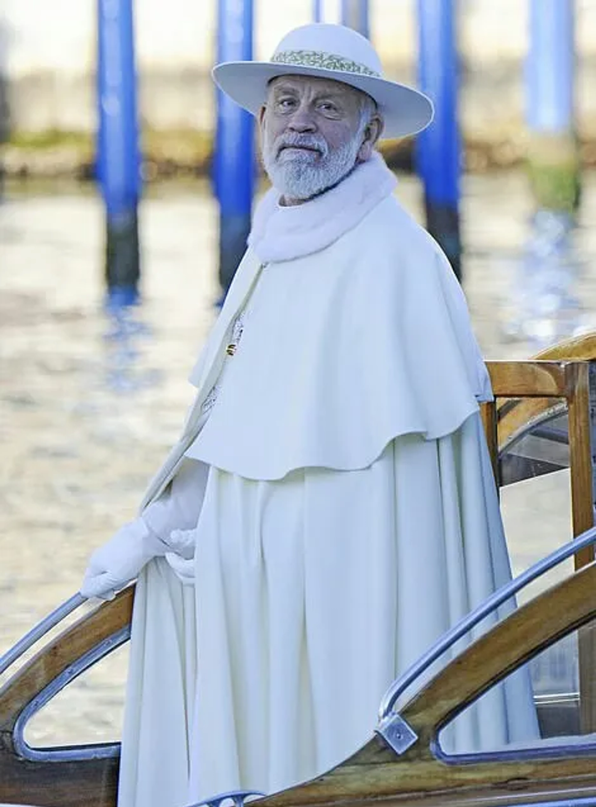 John Malkovich in The New Pope (2020)