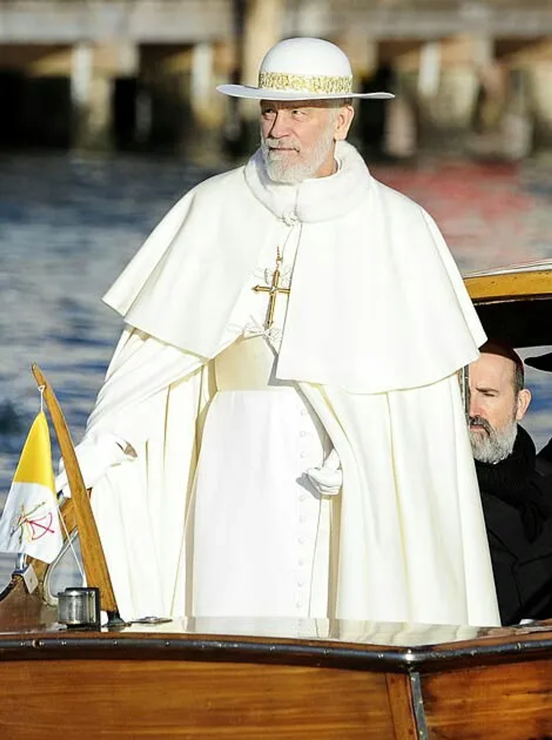 John Malkovich in The New Pope (2020)