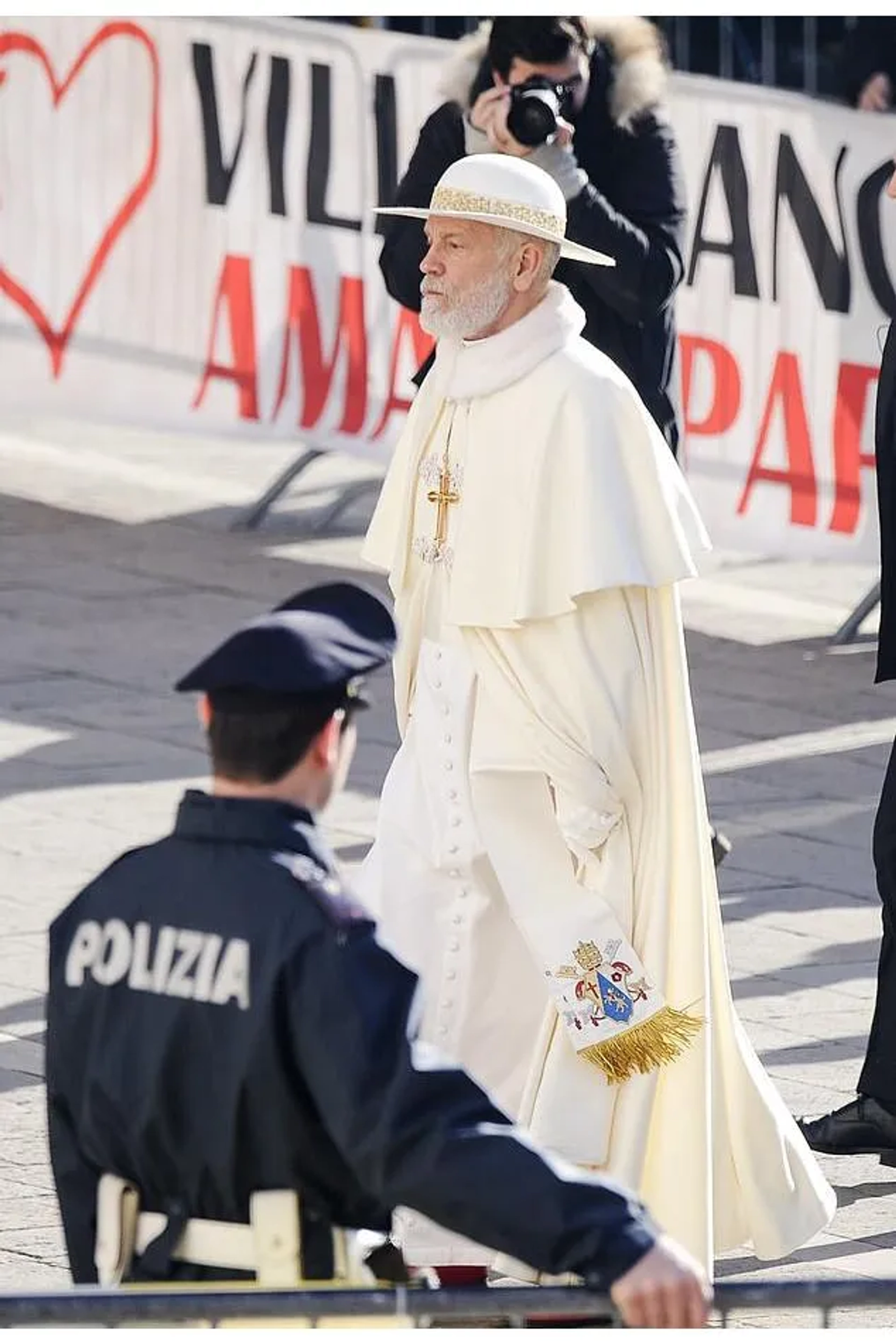 John Malkovich in The New Pope (2020)