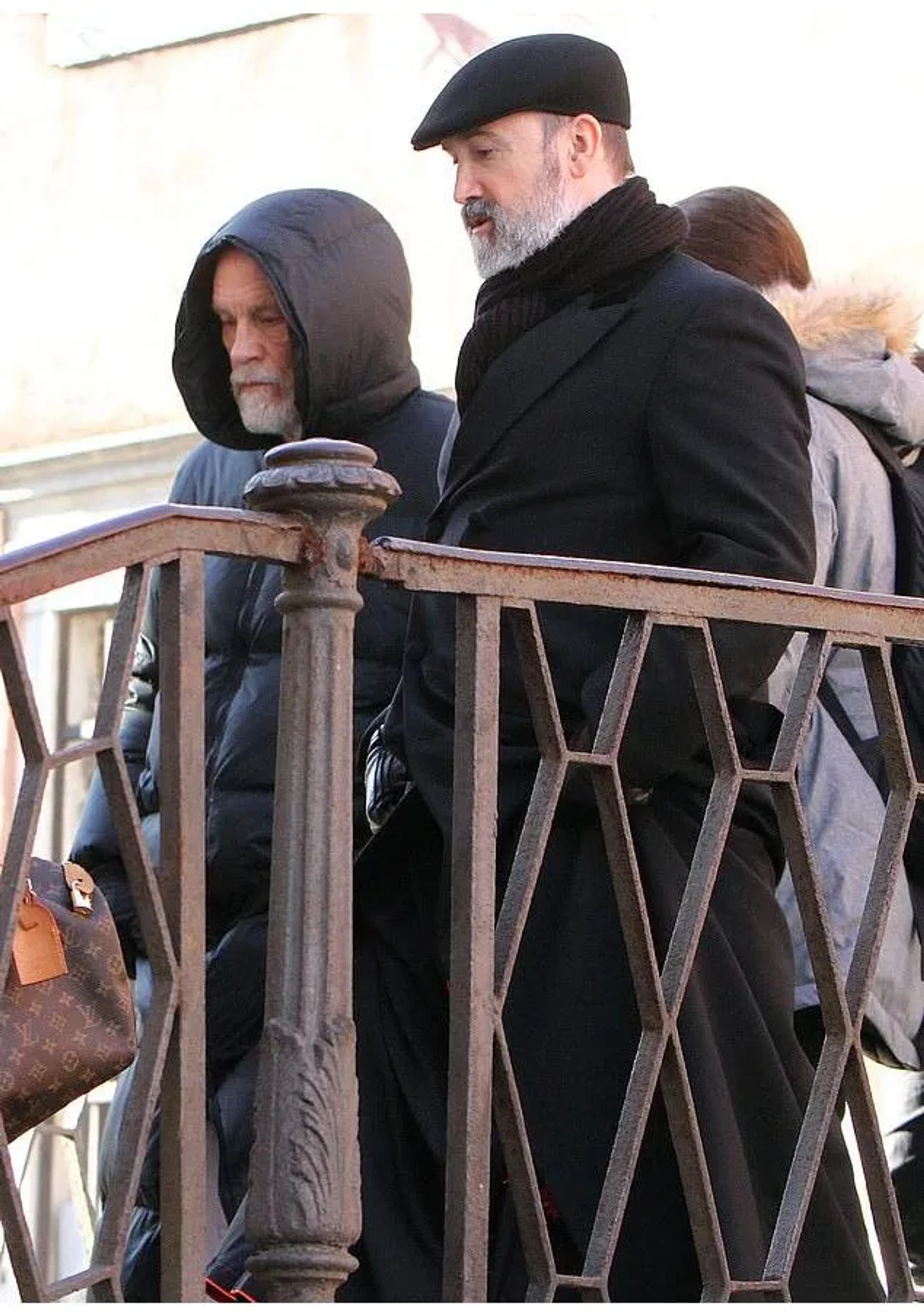 John Malkovich and Javier Cámara in The New Pope (2020)