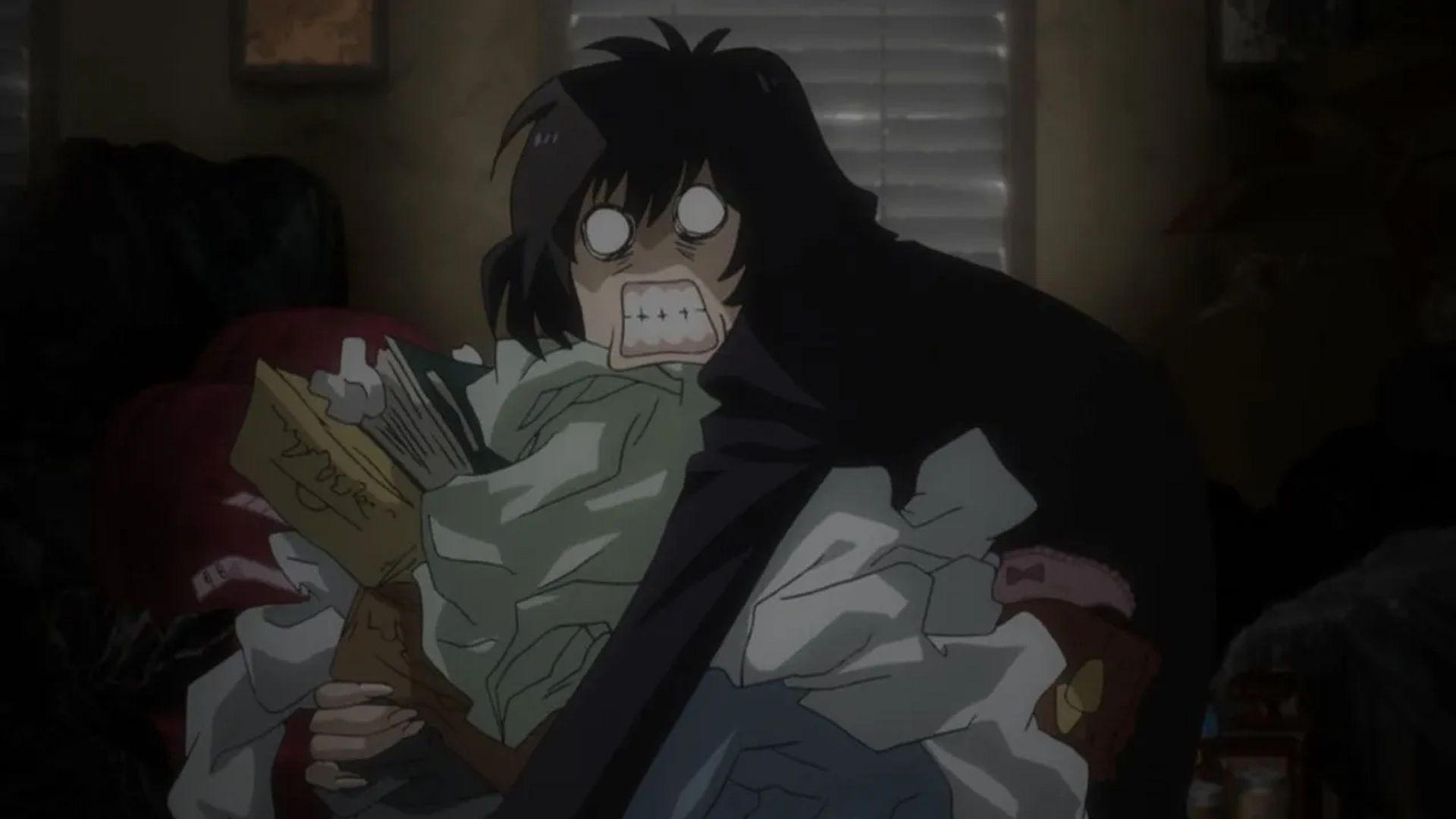 Yû Kobayashi and Trina Nishimura in Blood Blockade Battlefront (2015)