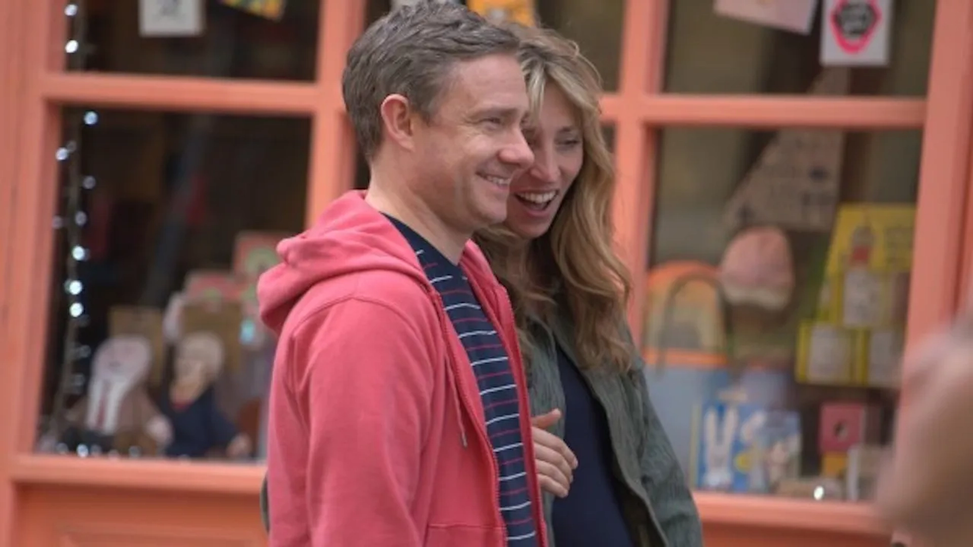 Martin Freeman and Daisy Haggard in Breeders: No Cure: Part 2 (2020)