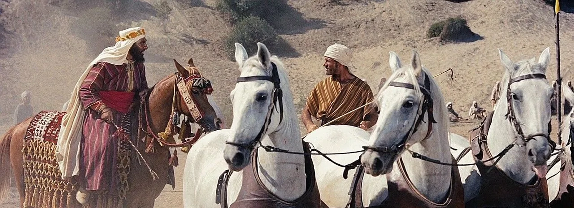 Hugh Griffith and Giuseppe Tosi in Ben-Hur (1959)