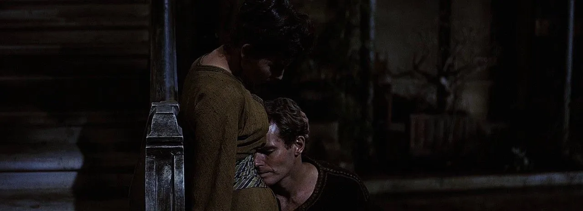 Charlton Heston and Haya Harareet in Ben-Hur (1959)