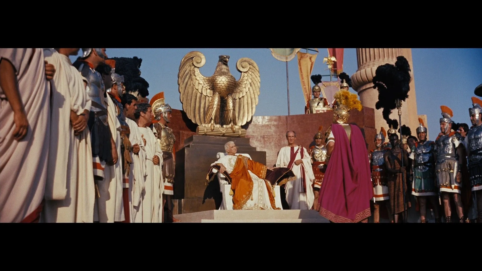 Jack Hawkins, George Relph, and Ralph Truman in Ben-Hur (1959)