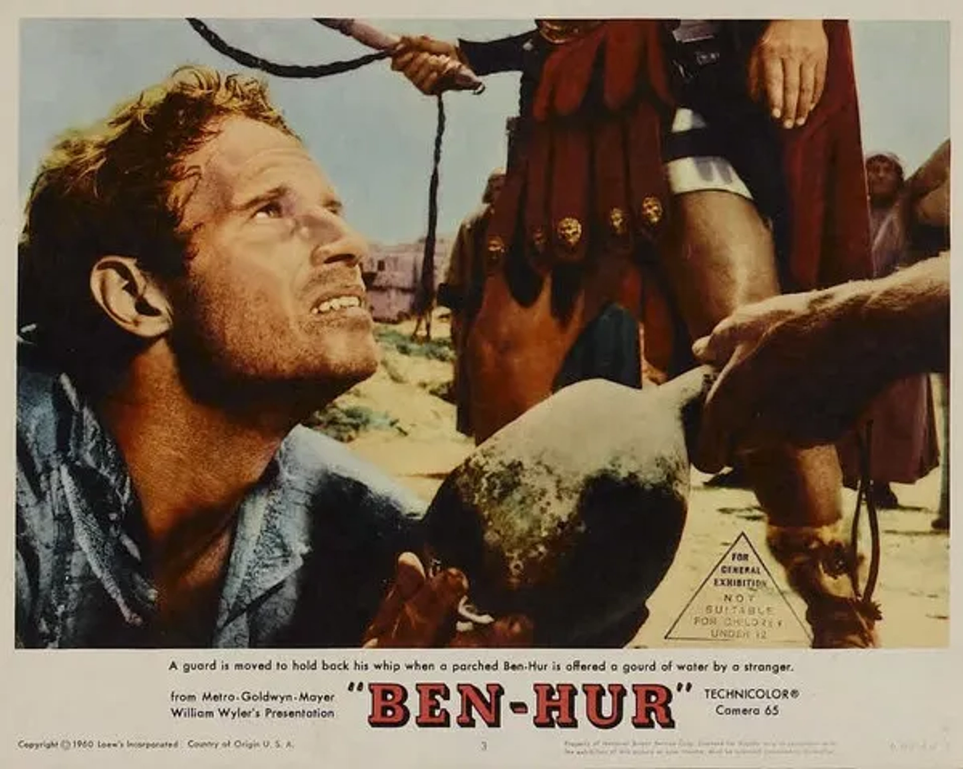 Charlton Heston and Claude Heater in Ben-Hur (1959)