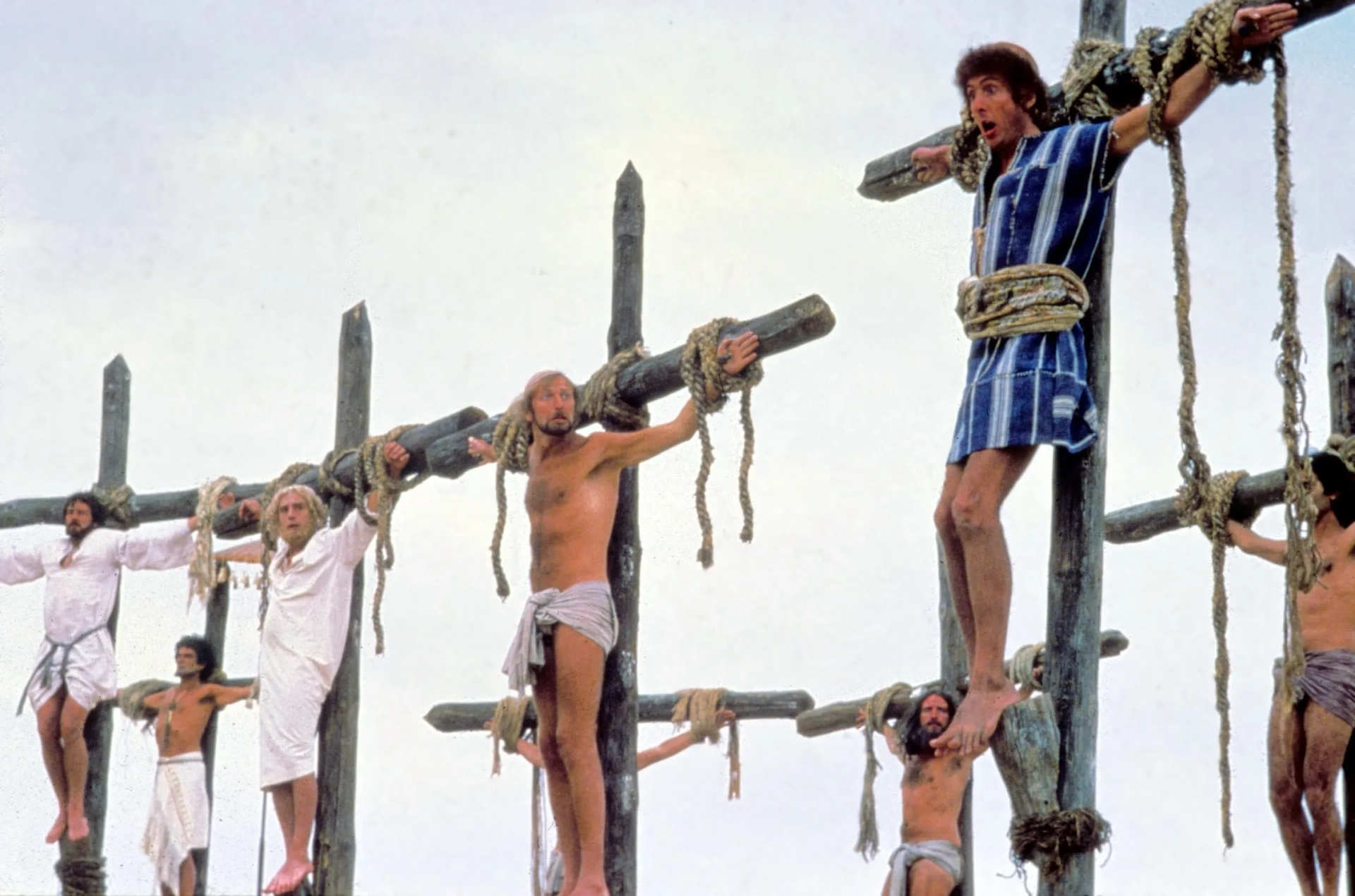 Graham Chapman, Eric Idle, Terry Jones, Michael Palin, and Monty Python in Life of Brian (1979)