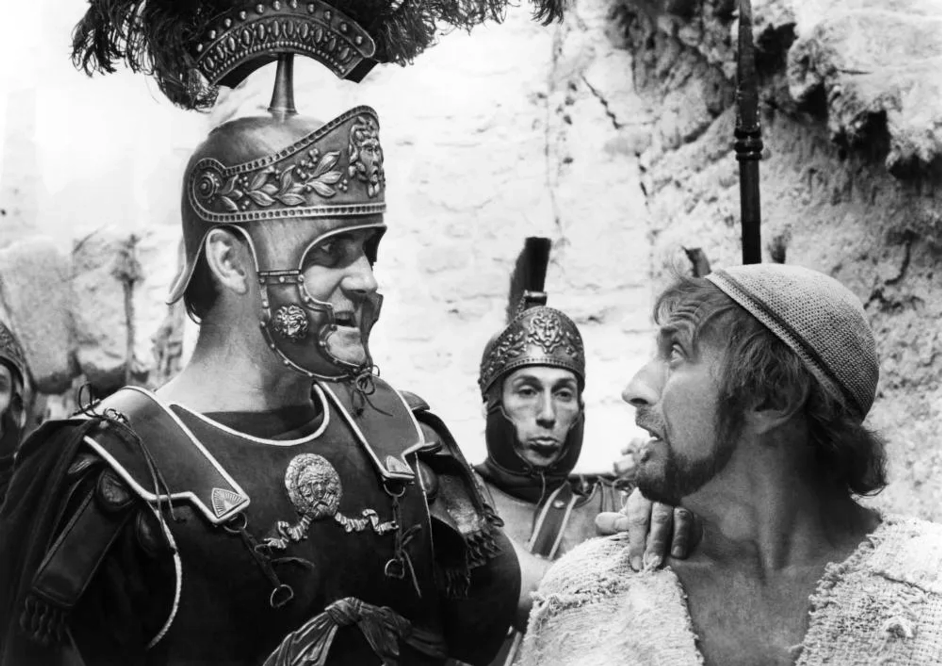 John Cleese, Graham Chapman, and Chris Langham in Life of Brian (1979)