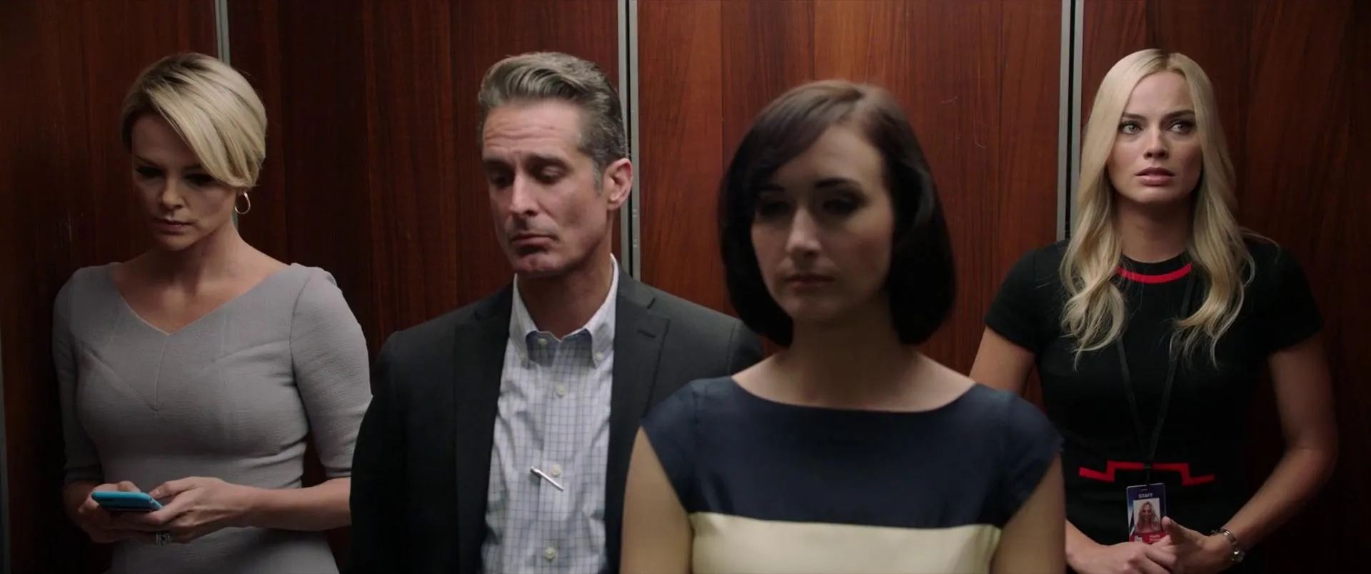 Charlize Theron and Margot Robbie in Bombshell (2019)