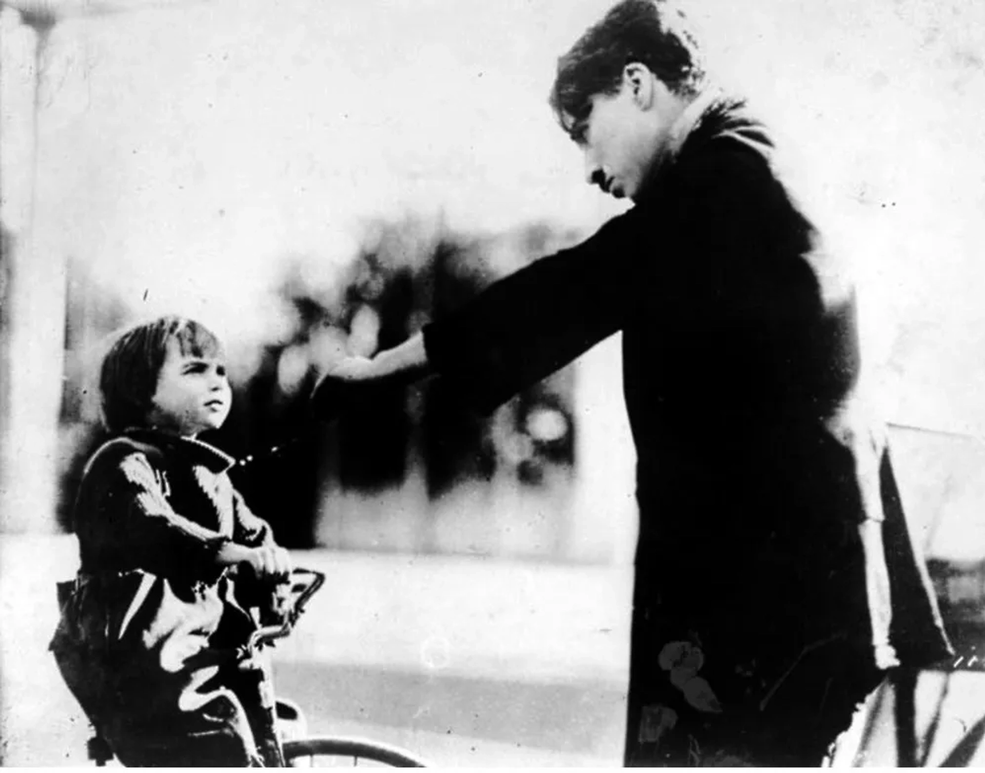 Charles Chaplin and Jackie Coogan in The Kid (1921)