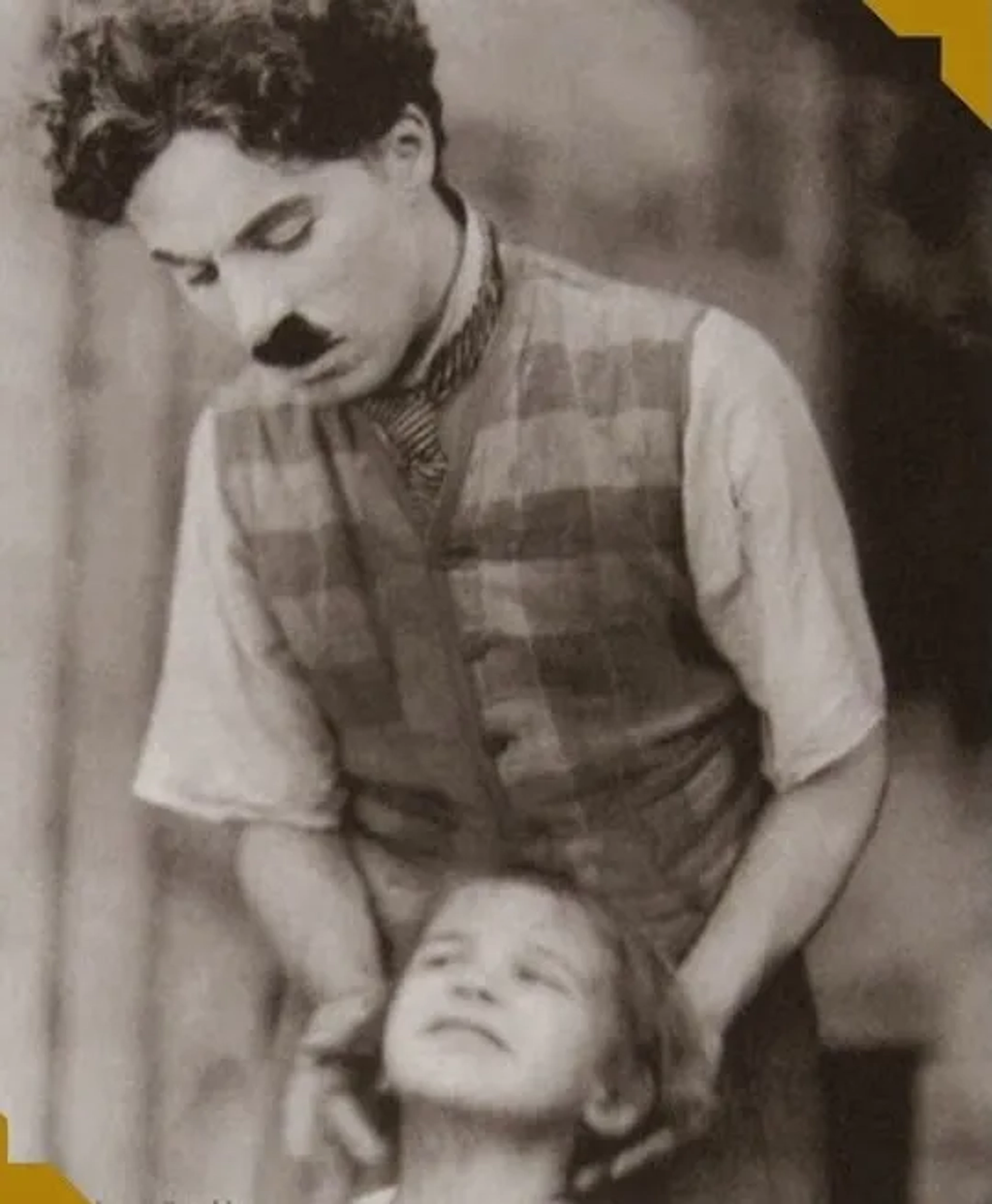 Charles Chaplin and Jackie Coogan in The Kid (1921)