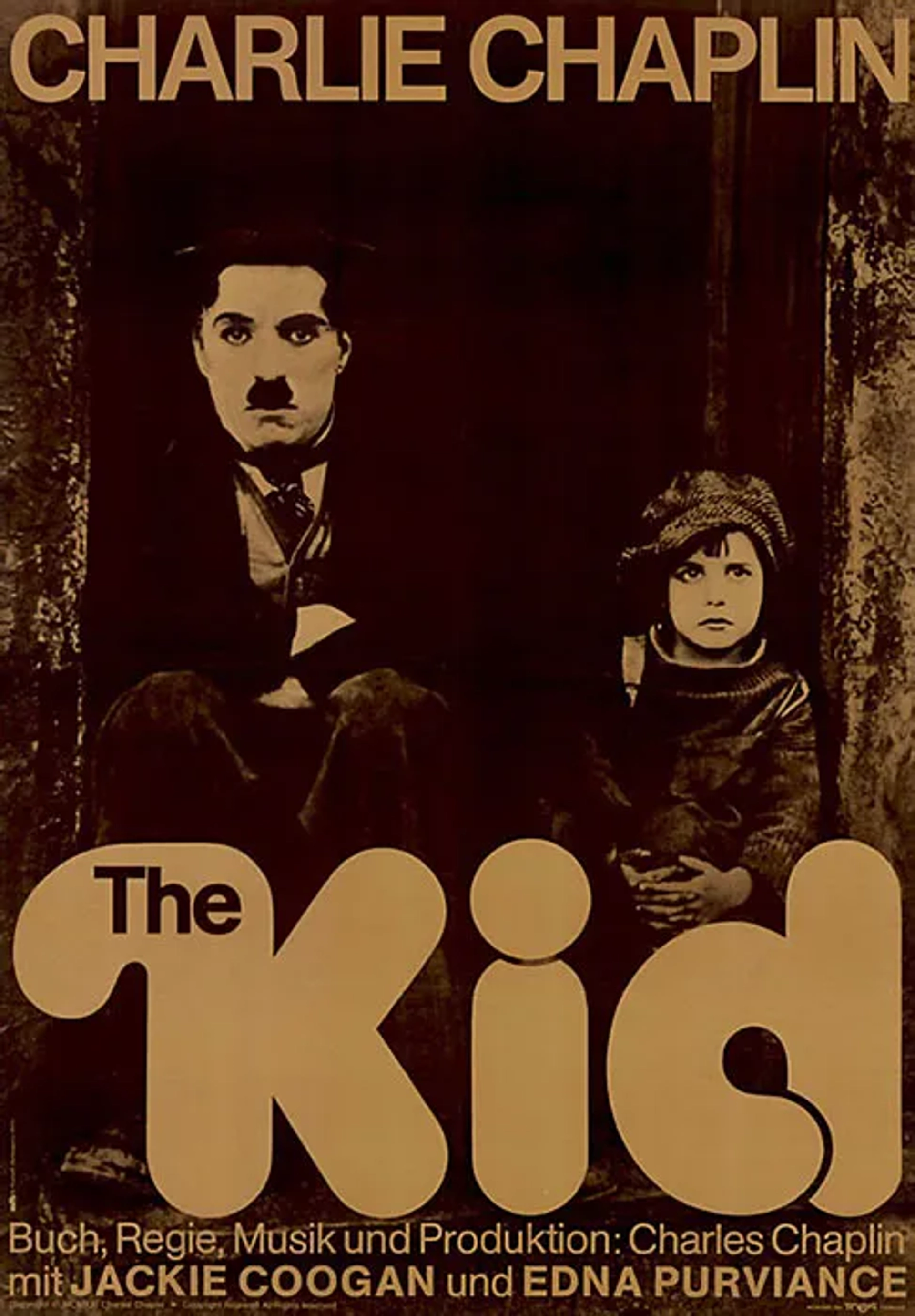 Charles Chaplin and Jackie Coogan in The Kid (1921)