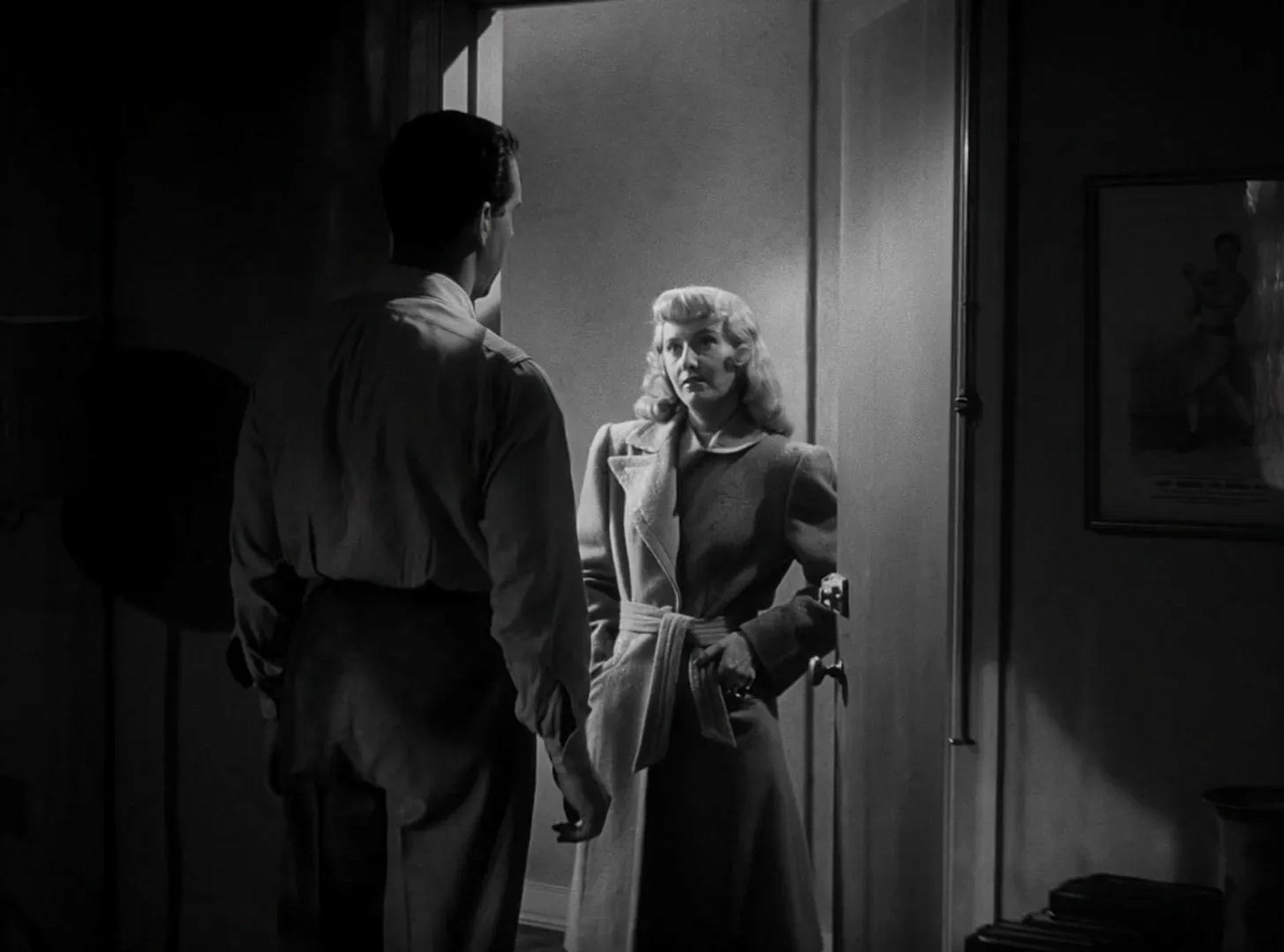 Barbara Stanwyck and Fred MacMurray in Double Indemnity (1944)