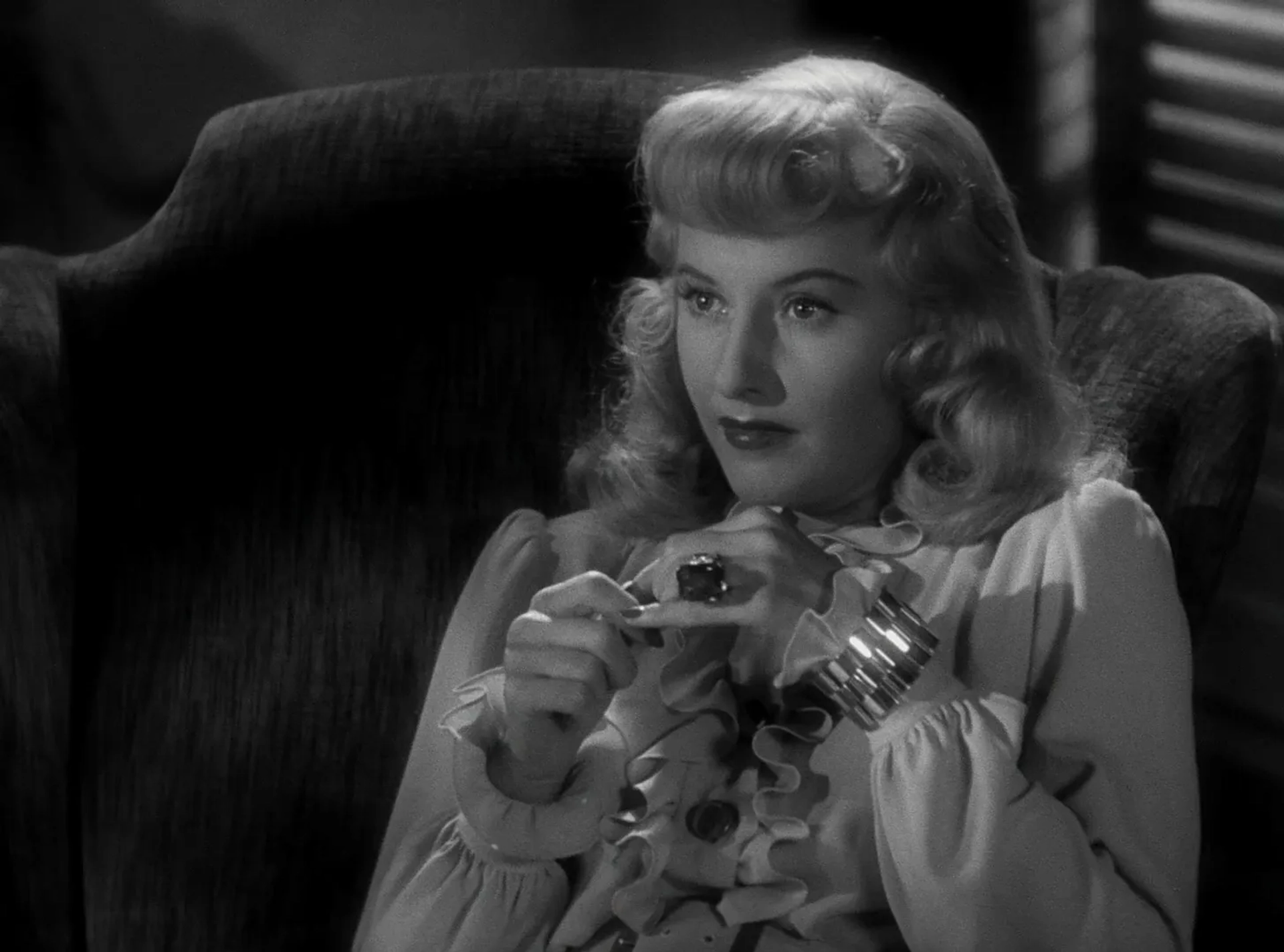 Barbara Stanwyck in Double Indemnity (1944)