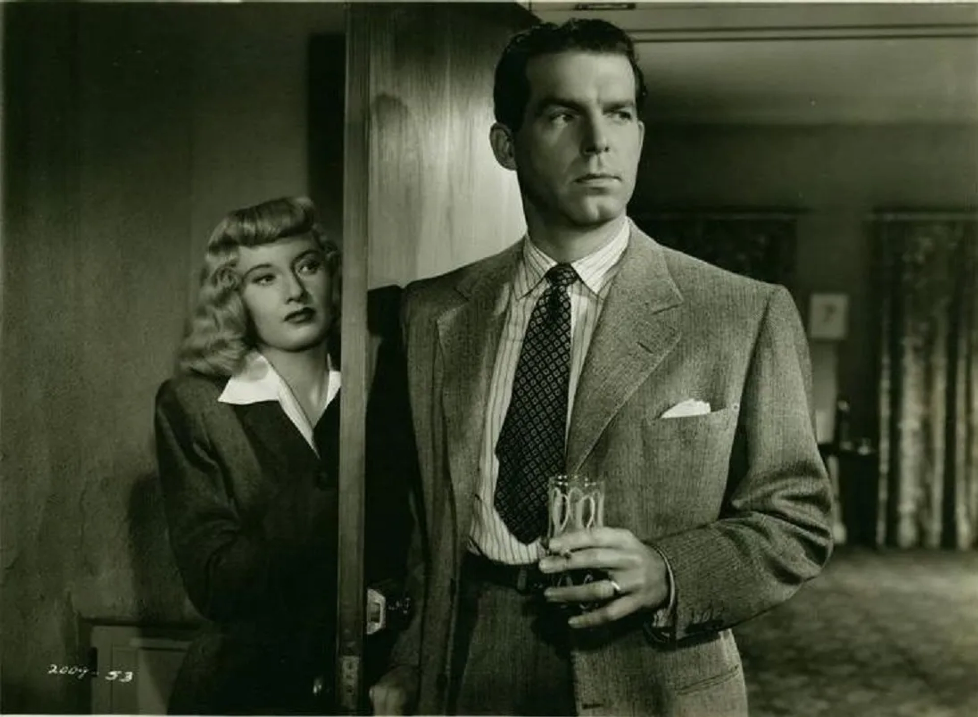 Barbara Stanwyck and Fred MacMurray in Double Indemnity (1944)