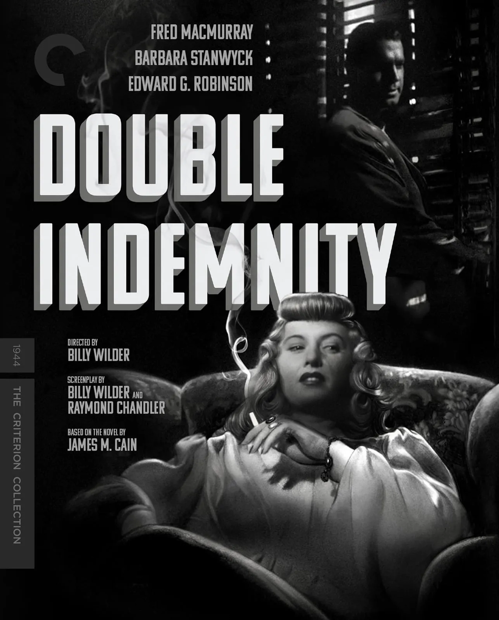 Barbara Stanwyck and Fred MacMurray in Double Indemnity (1944)