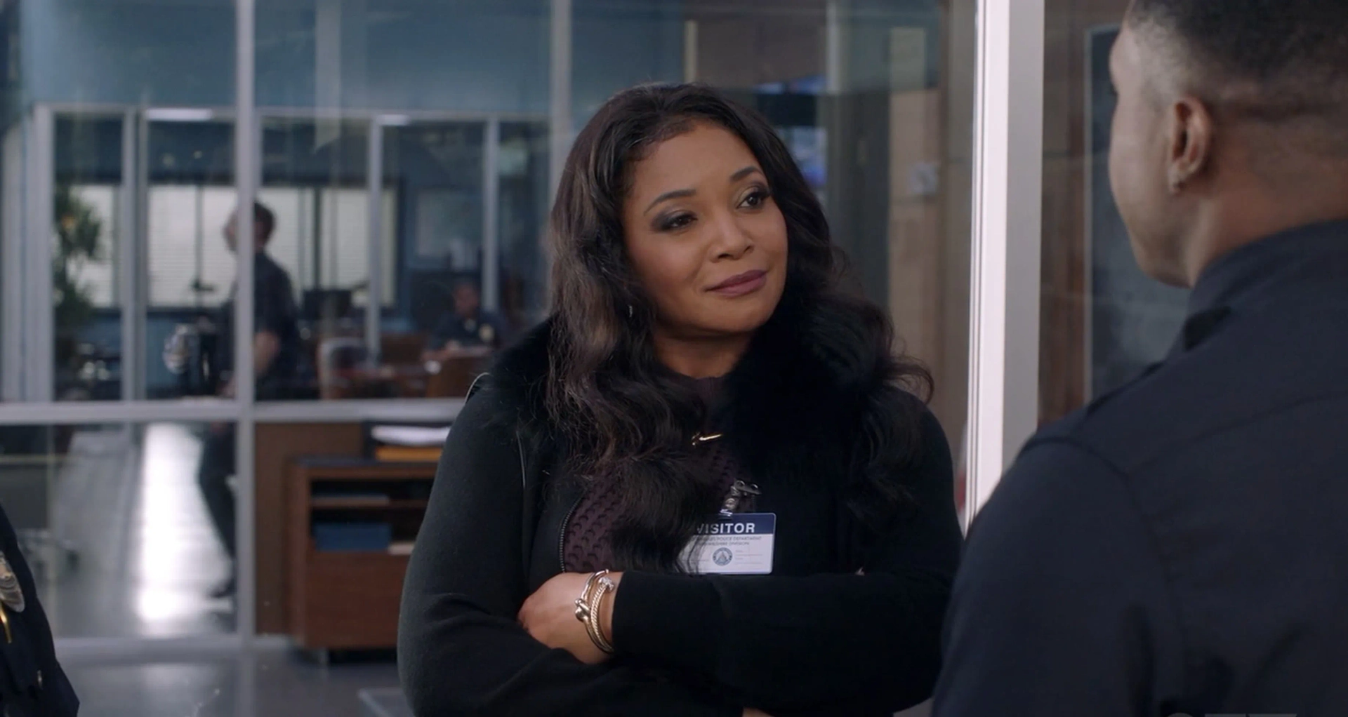 Tamala Jones and Tru Valentino in The Rookie: End Game (2022)