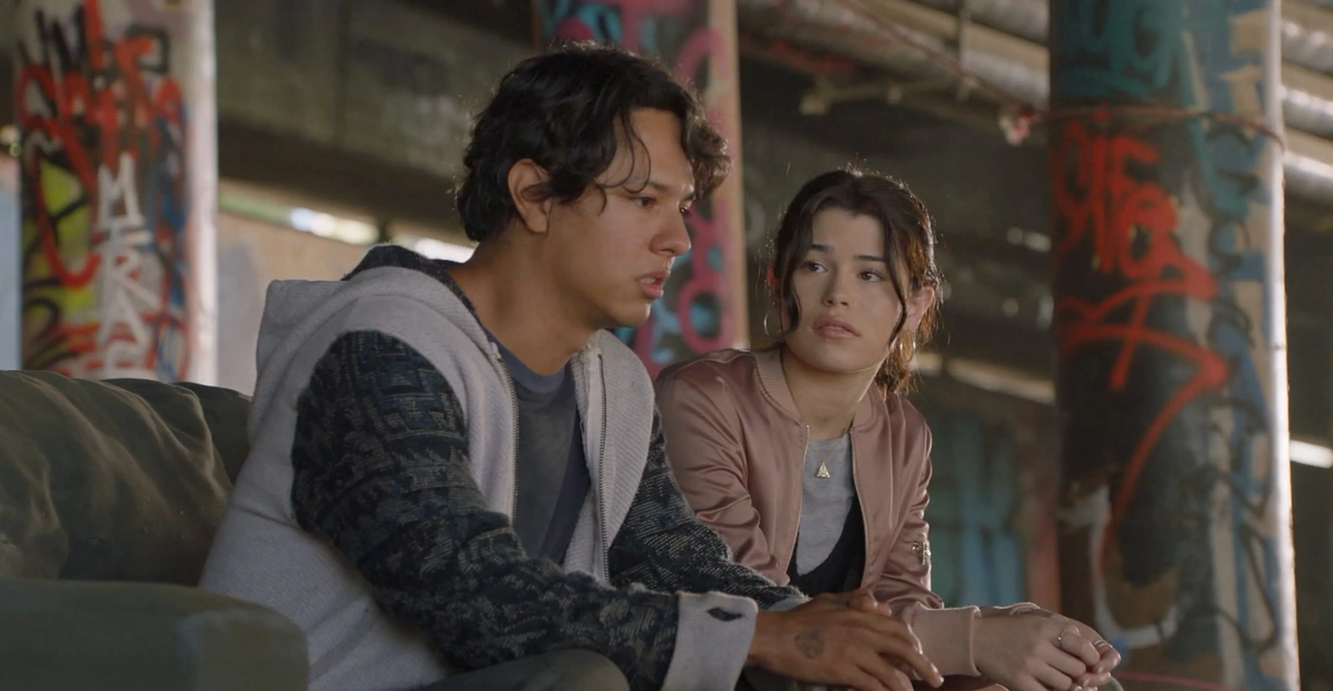 Gustavo Gomez and Dylan Conrique in The Rookie: End Game (2022)