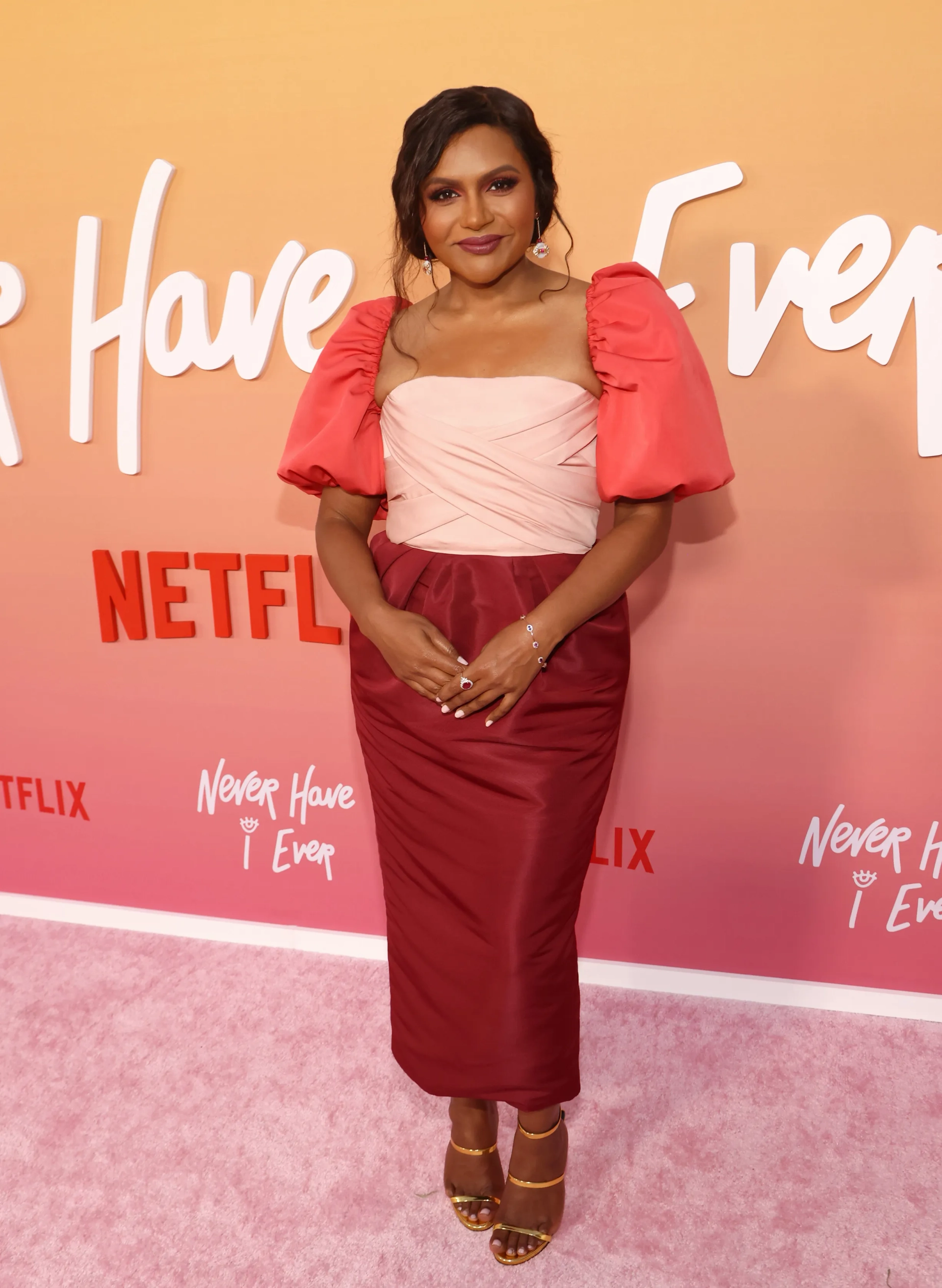 Mindy Kaling at an event for Never Have I Ever (2020)