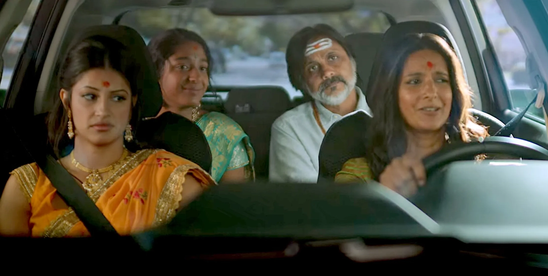 L-R: Richa Moorjani, Maitreyi Ramakrishnan, Anjul Nigam and Poorna Jagannathan