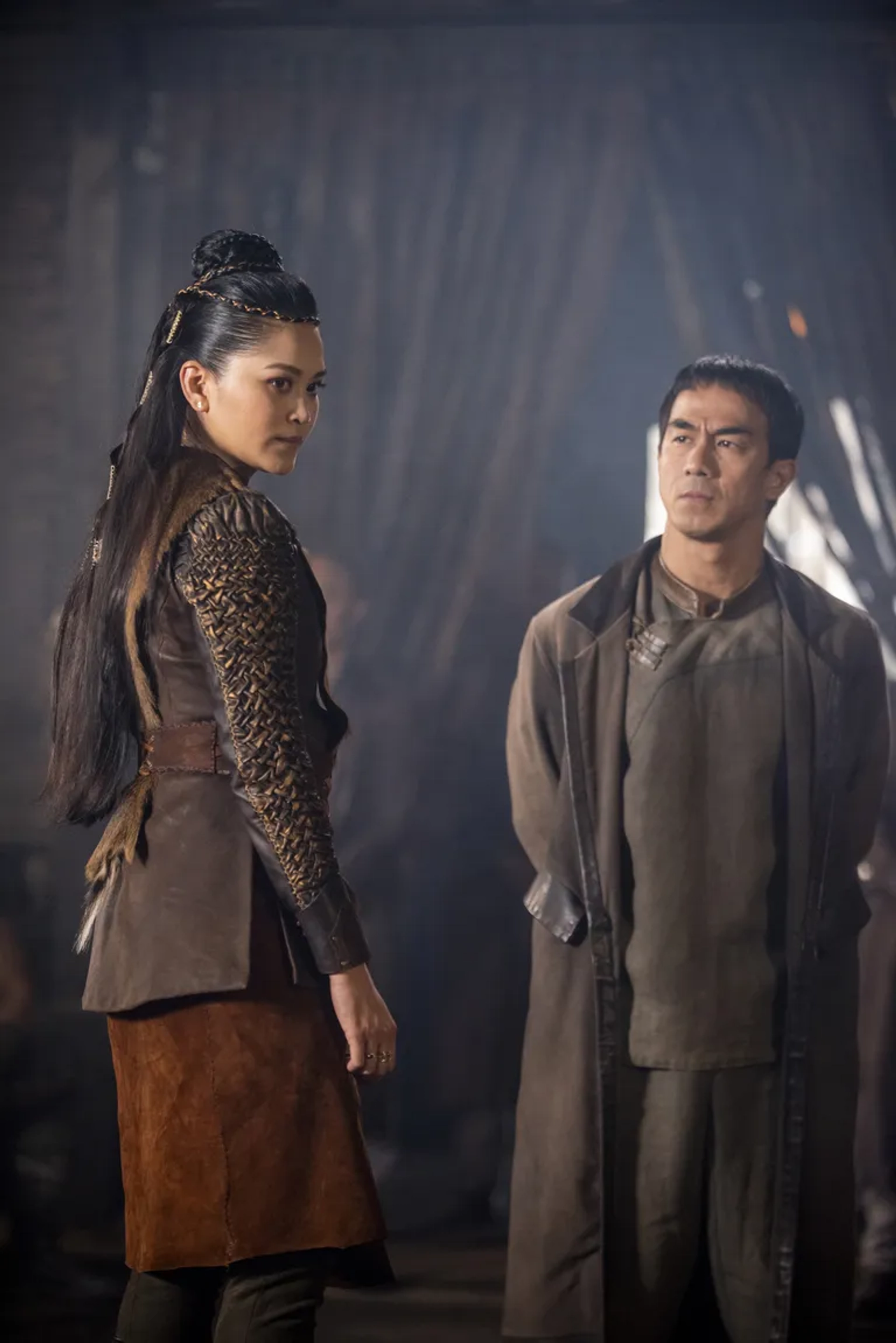 Joe Taslim and Dianne Doan in Warrior: Not How We Do Business (2020)