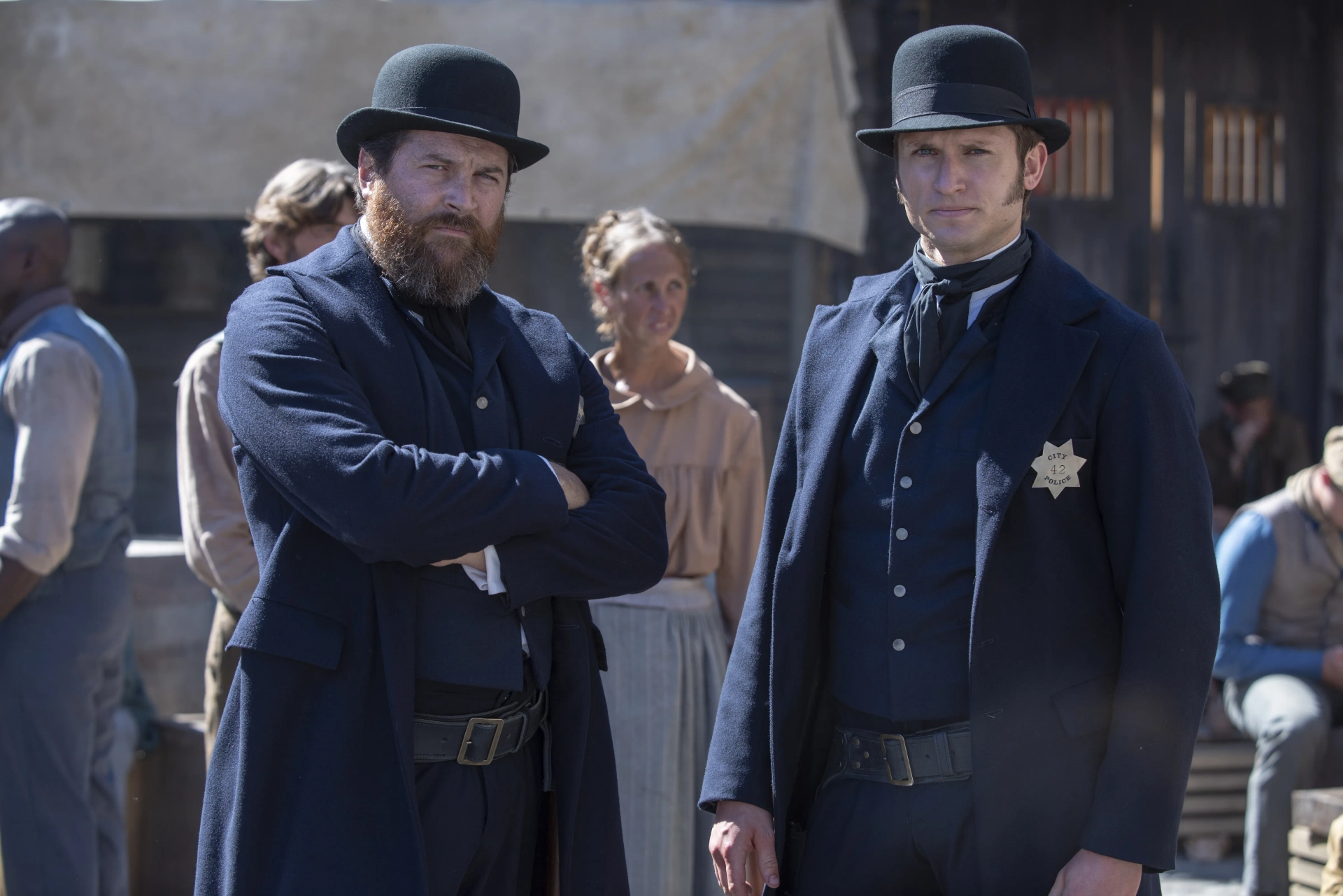 Kieran Bew and Tom Weston-Jones in Warrior (2019)