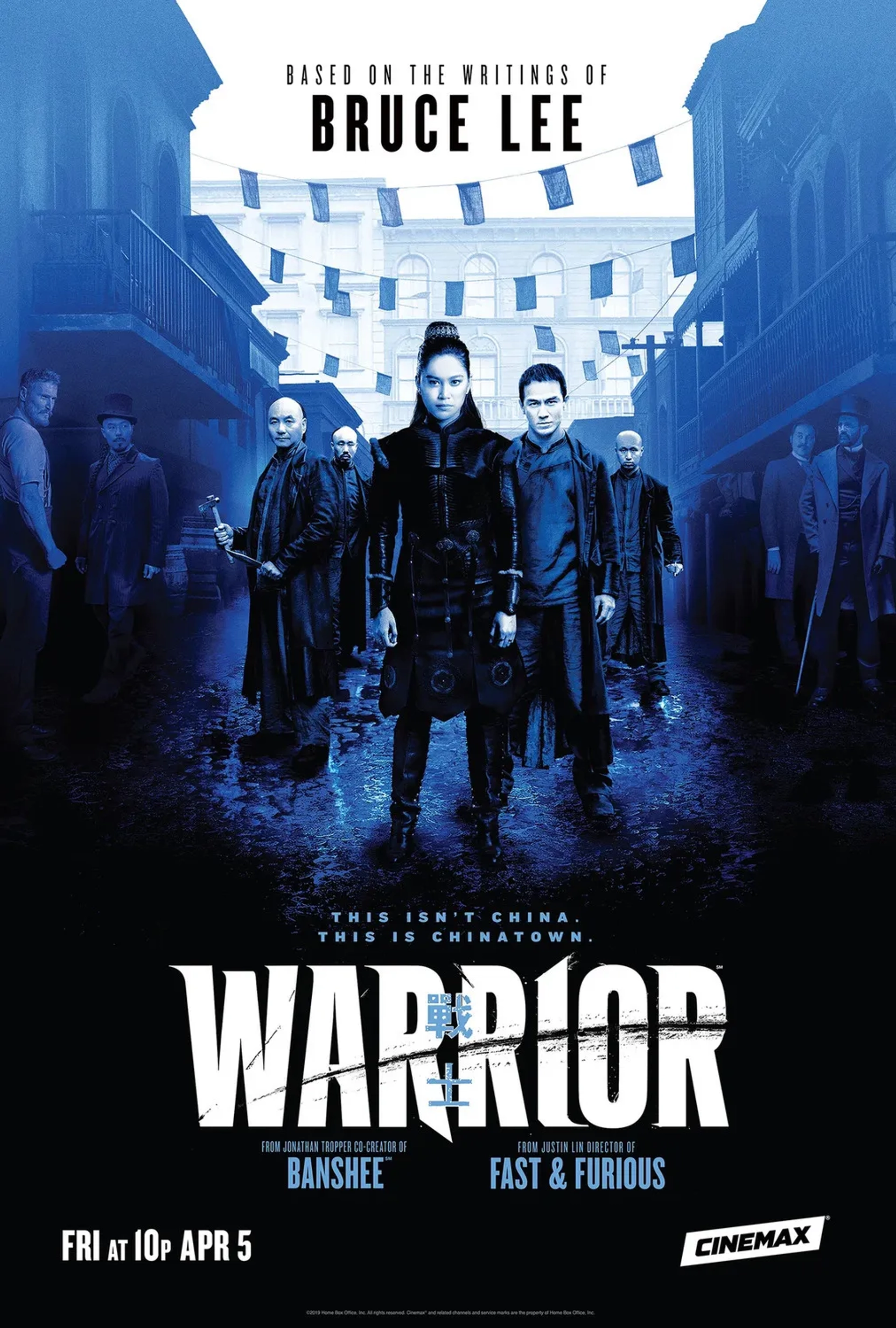 Langley Kirkwood, Hoon Lee, Christian McKay, Joe Taslim, and Dianne Doan in Warrior (2019)