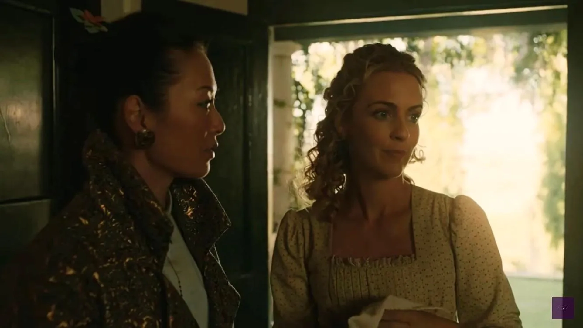 Miranda Raison and Olivia Cheng in Warrior (2019)