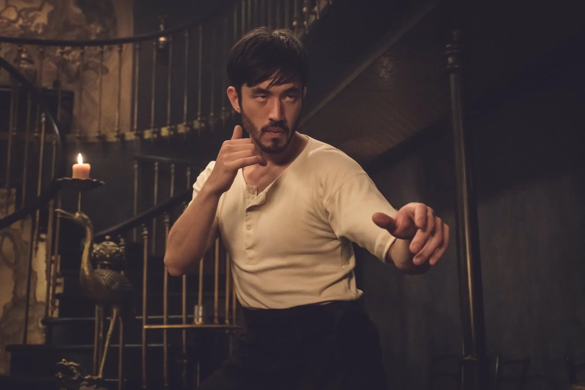 Andrew Koji in Warrior (2019)