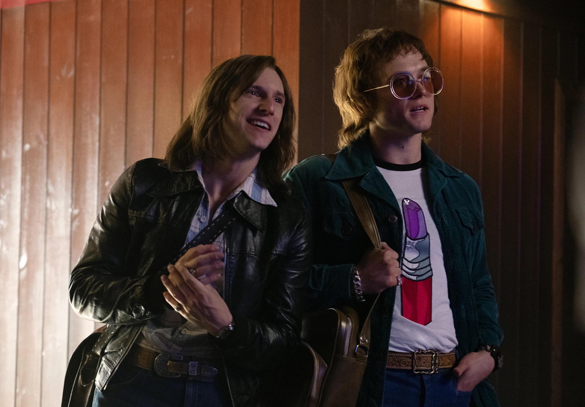 Jamie Bell and Taron Egerton in Rocketman (2019)