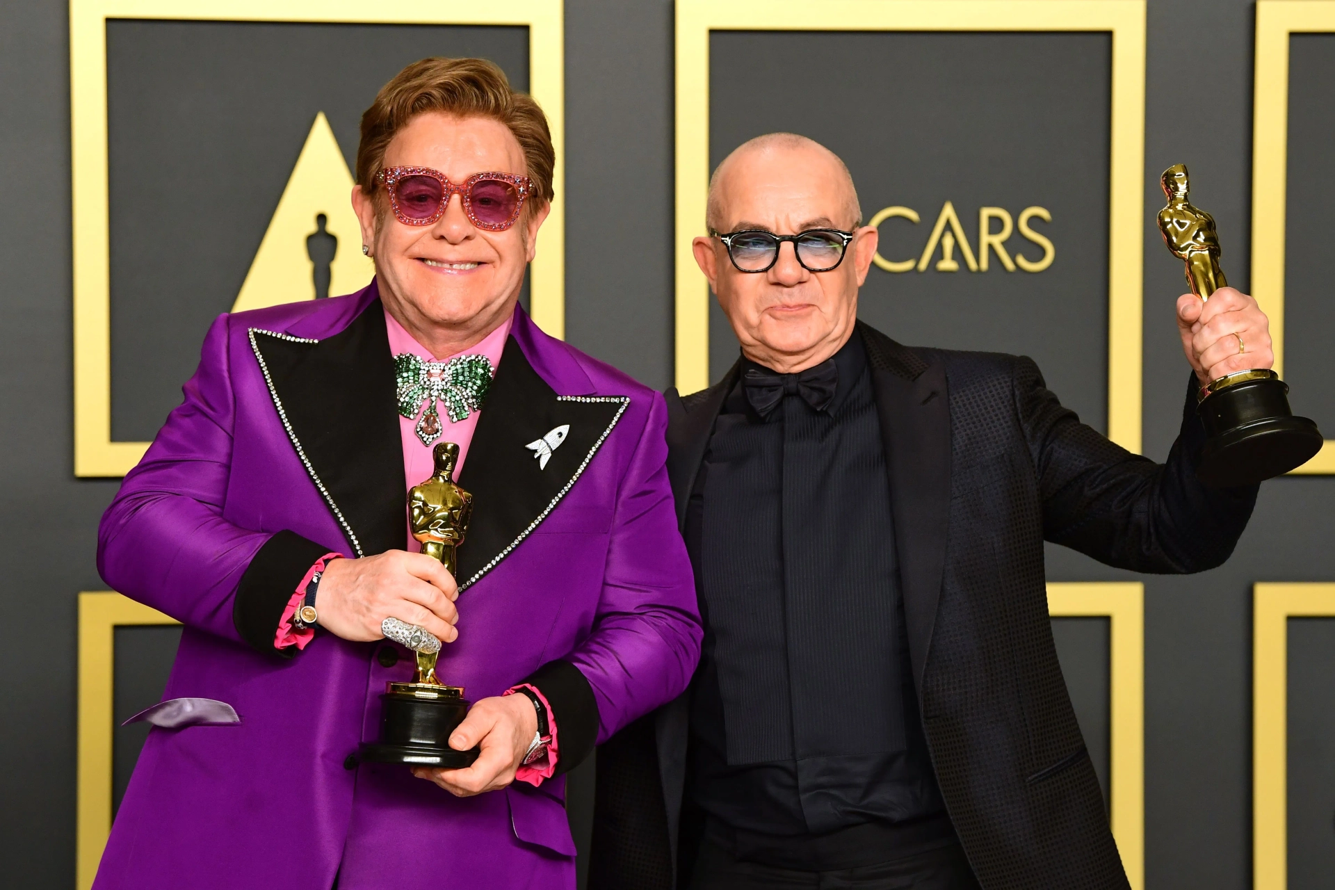 Elton John and Bernie Taupin at an event for The Oscars (2020)