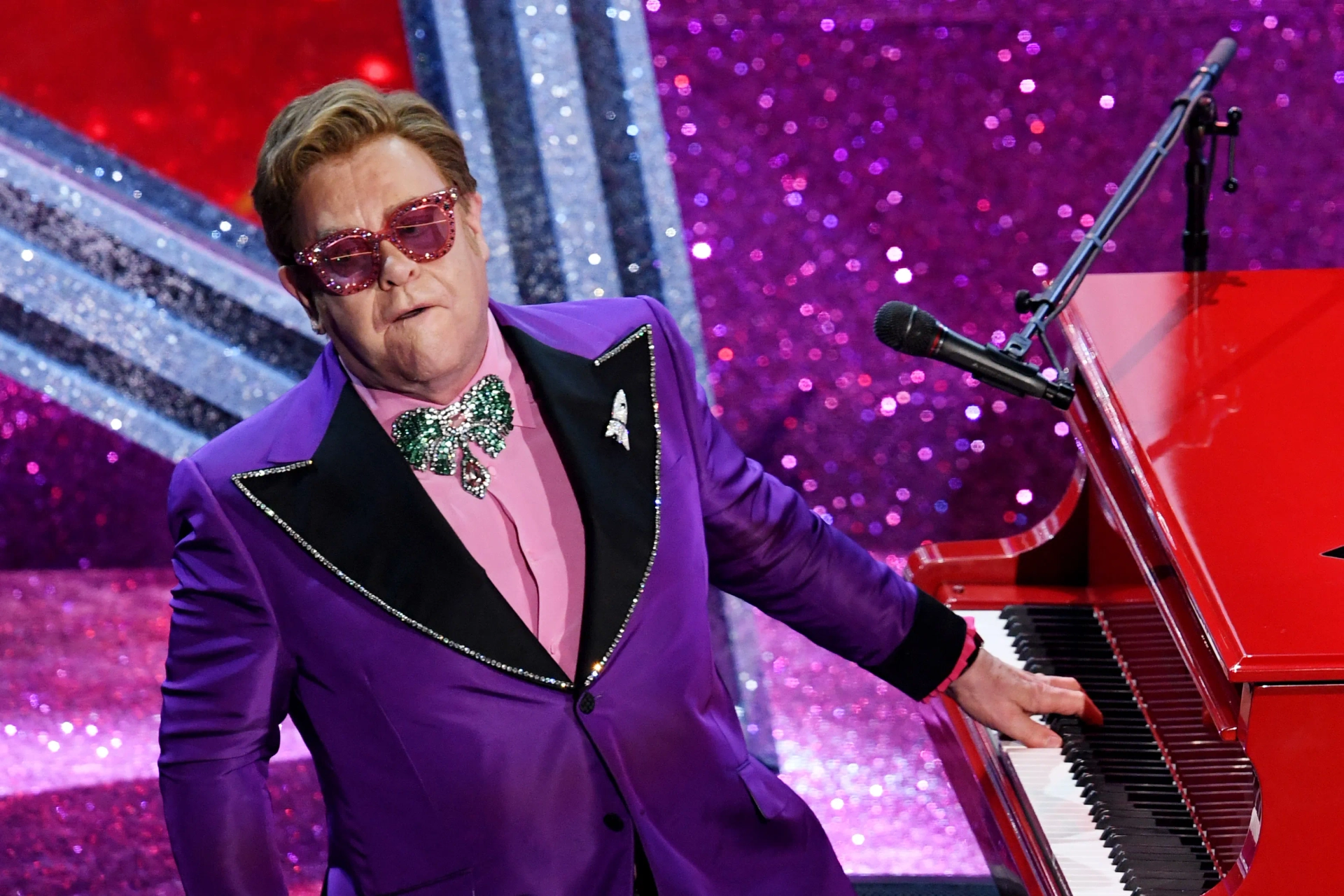 Elton John at an event for The Oscars (2020)