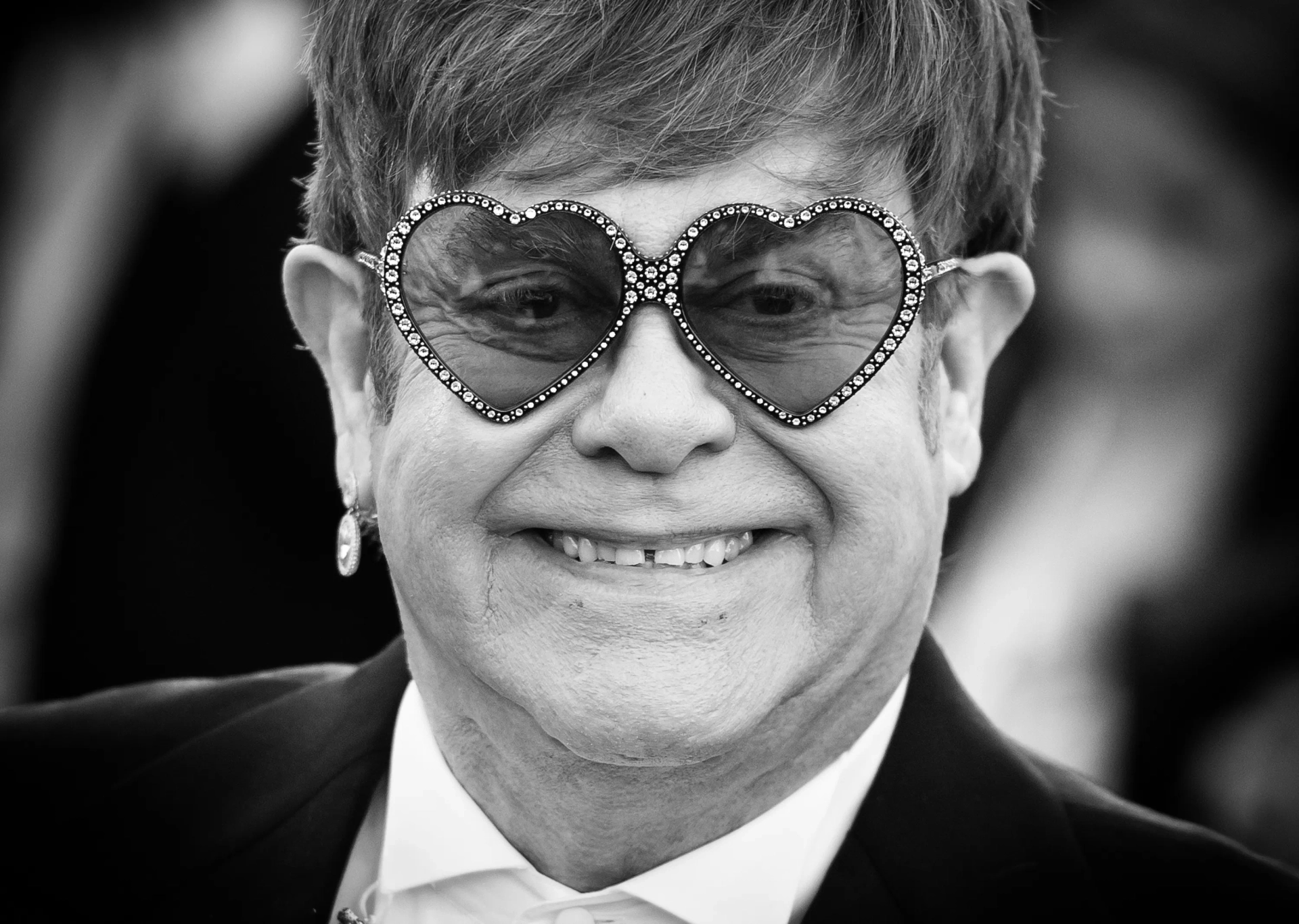 Elton John at an event for Rocketman (2019)