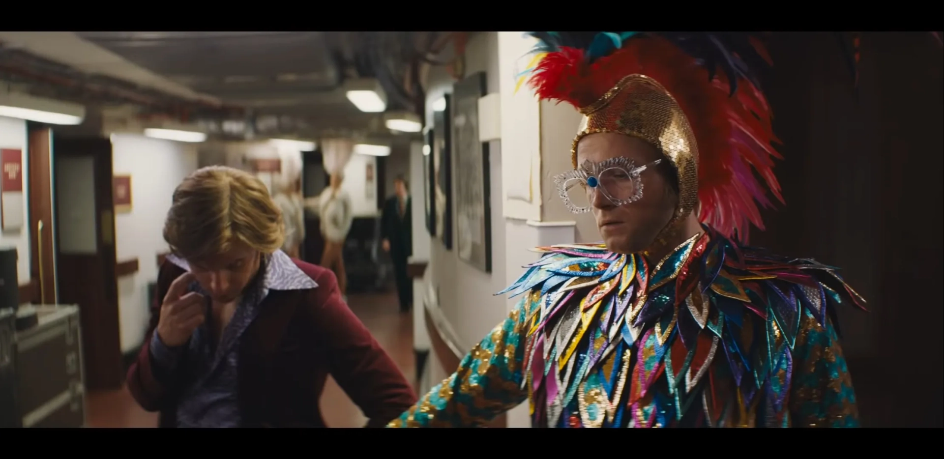 Jamie Bell and Taron Egerton in Rocketman (2019)