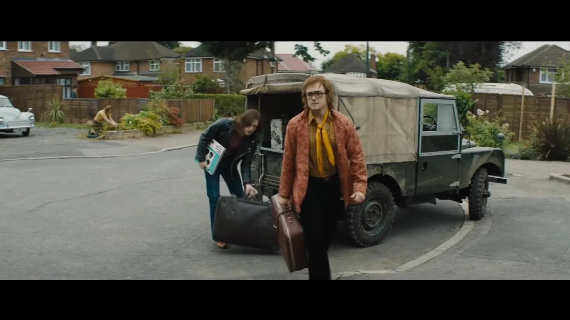 Jamie Bell and Taron Egerton in Rocketman (2019)