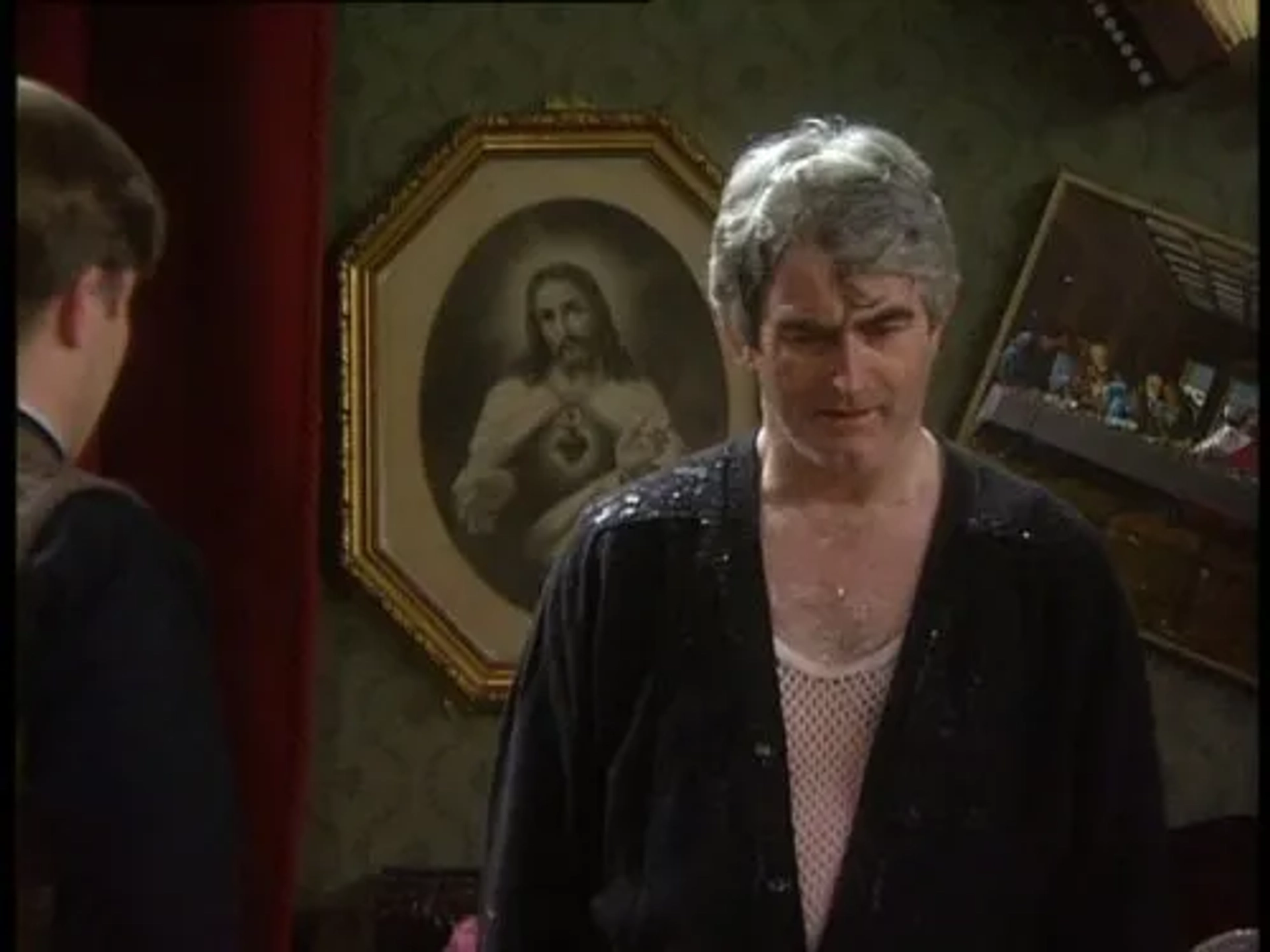 Dermot Morgan and Ardal O'Hanlon in Father Ted (1995)