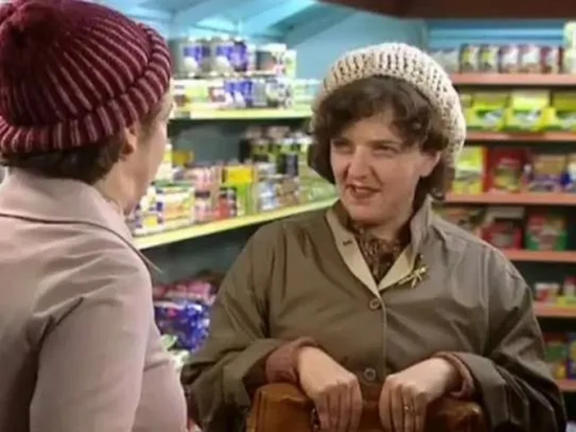 Pauline McLynn and Elva Crowley in Father Ted (1995)