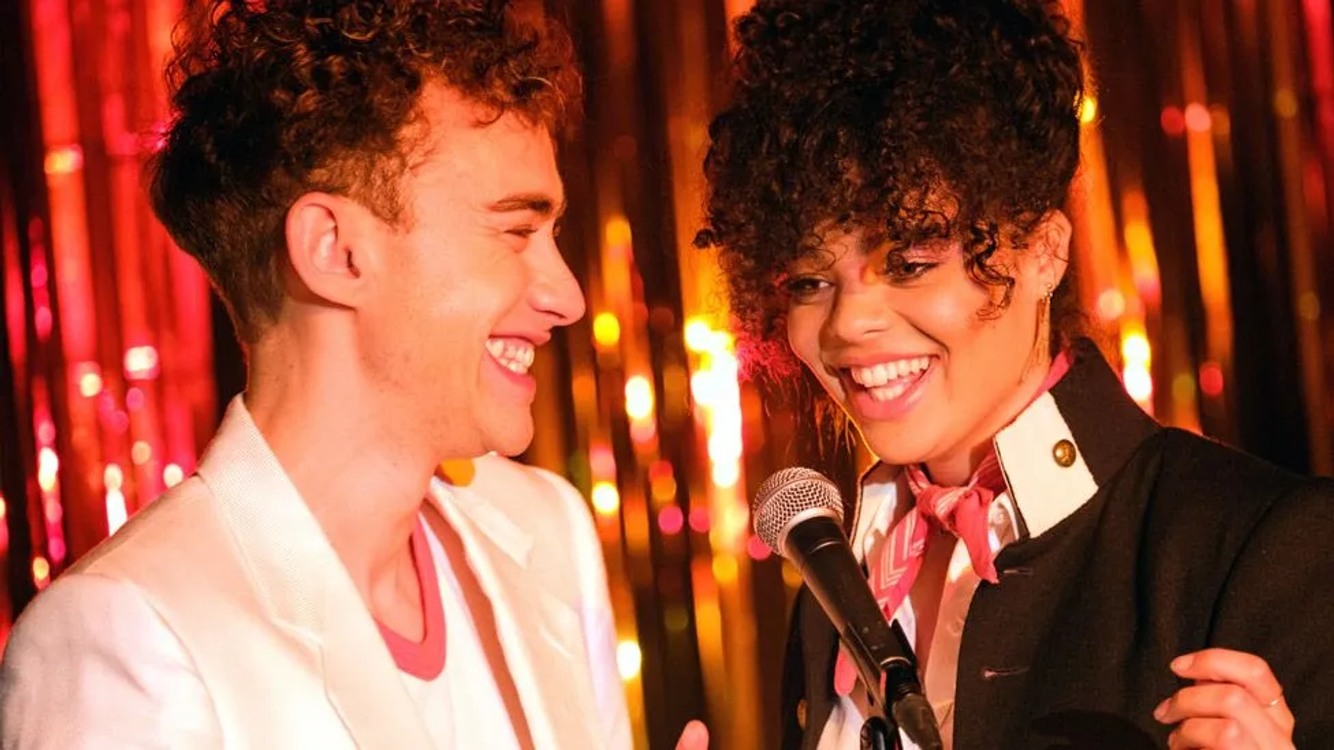 Olly Alexander and Lydia West in It's a Sin (2021)