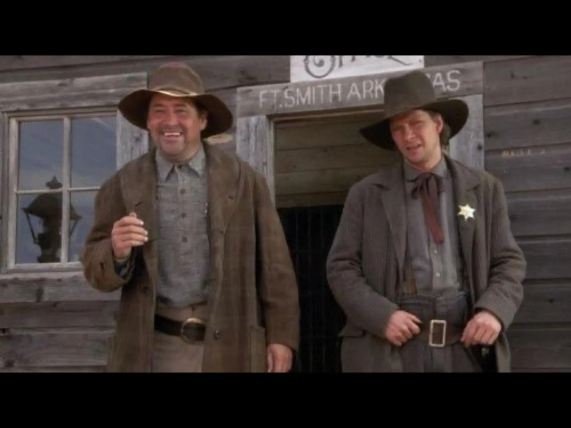 Chris Cooper and Barry Corbin in Lonesome Dove (1989)