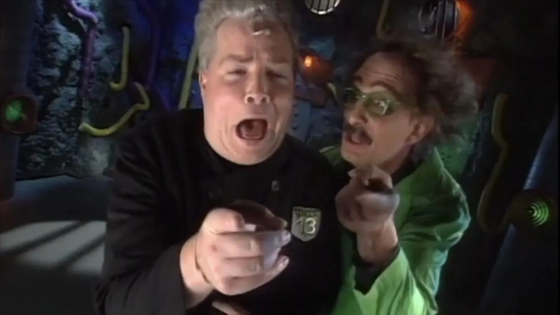 Trace Beaulieu and Frank Conniff in Mystery Science Theater 3000 (1988)