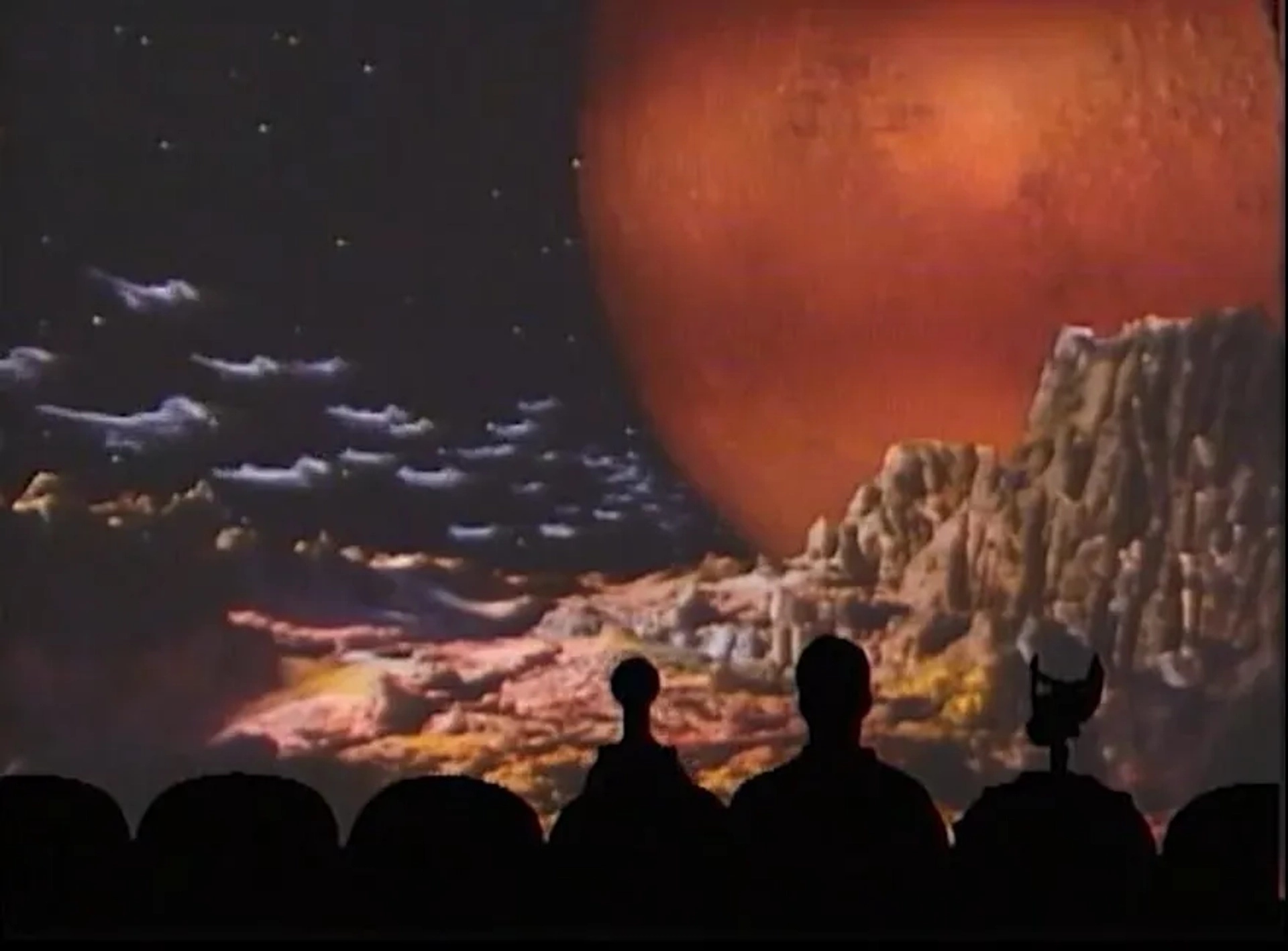 Trace Beaulieu and Kevin Murphy in Mystery Science Theater 3000 (1988)