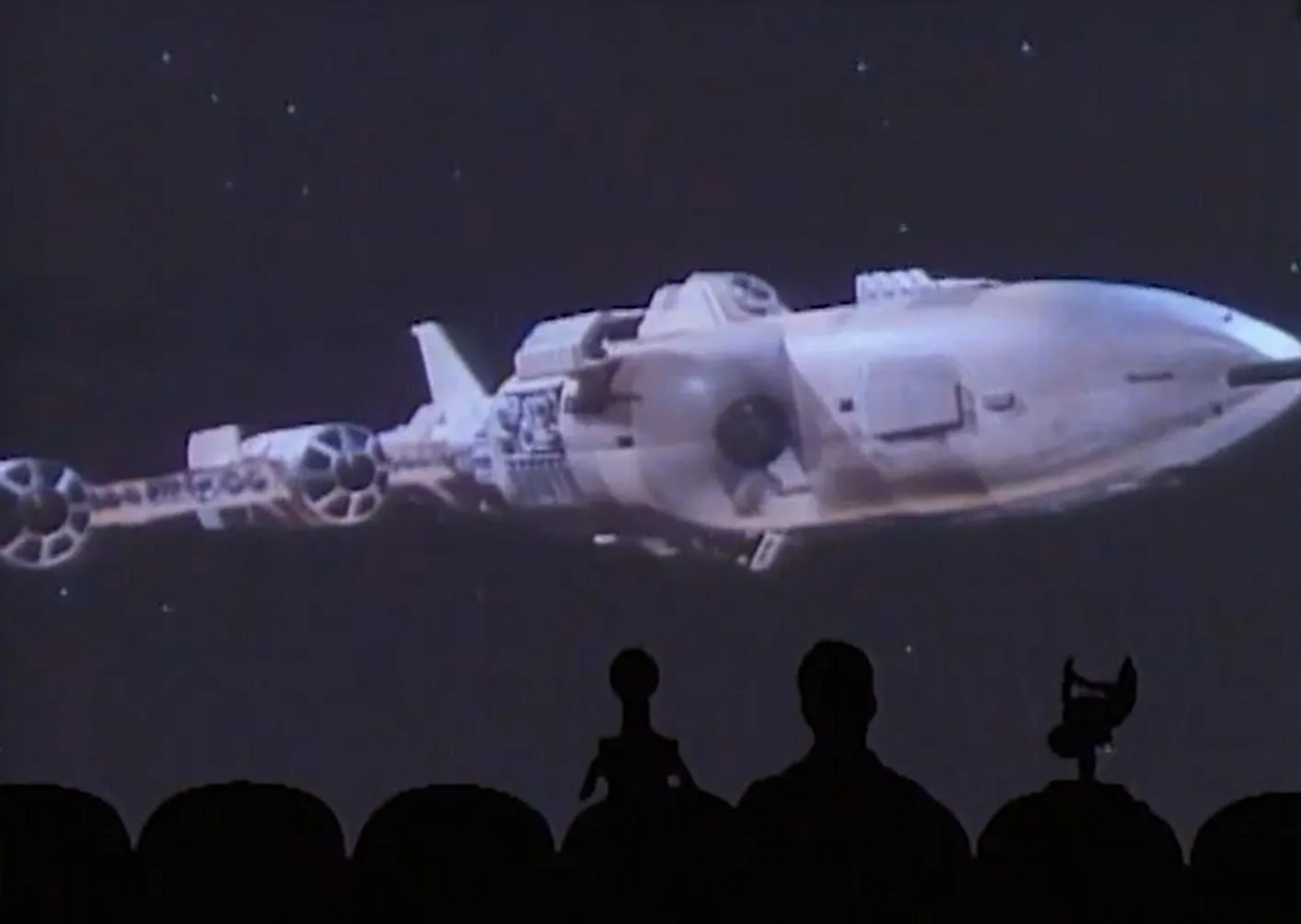 Trace Beaulieu and Kevin Murphy in Mystery Science Theater 3000 (1988)